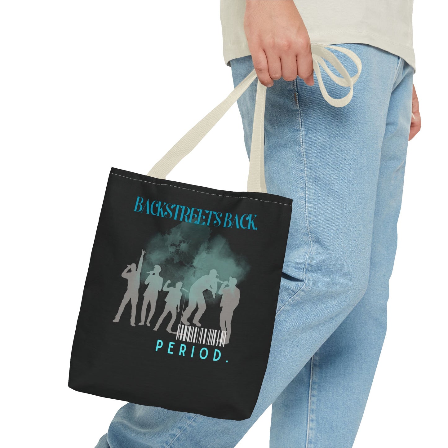 Tote Bag - Retro 90s Boyband Backstreet's Back Design - Mixtape Hearts
