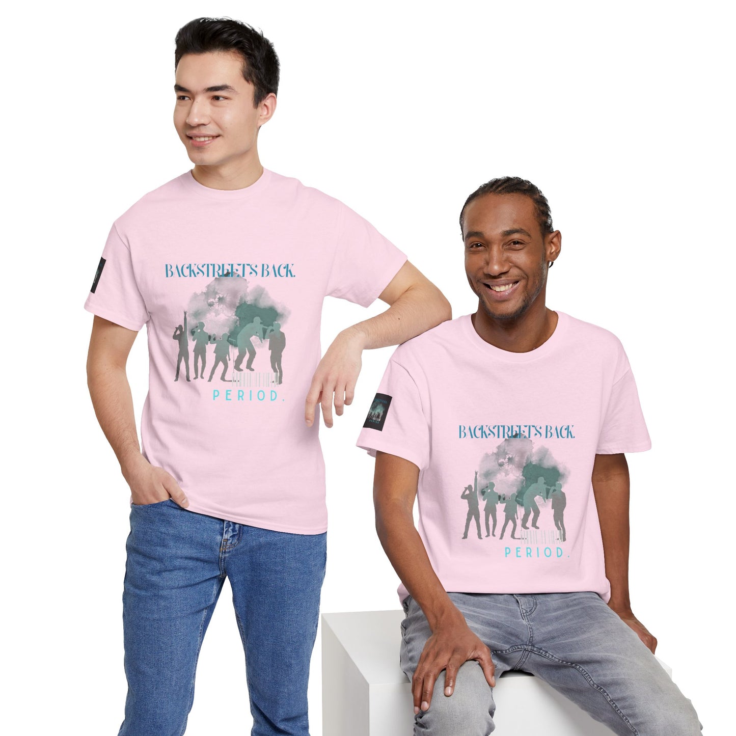 90s Pop Nostalgia Unisex Tee - Backstreet's Back Design - Mixtape Hearts