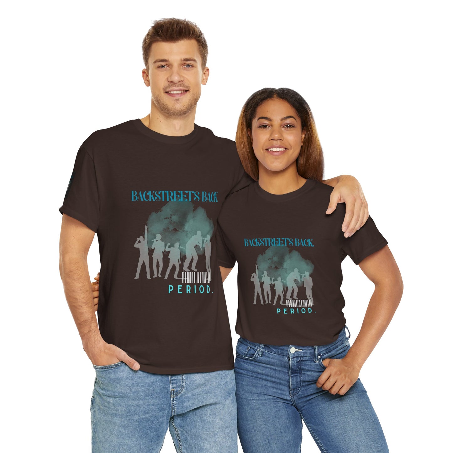 90s Pop Nostalgia Unisex Tee - Backstreet's Back Design - Mixtape Hearts