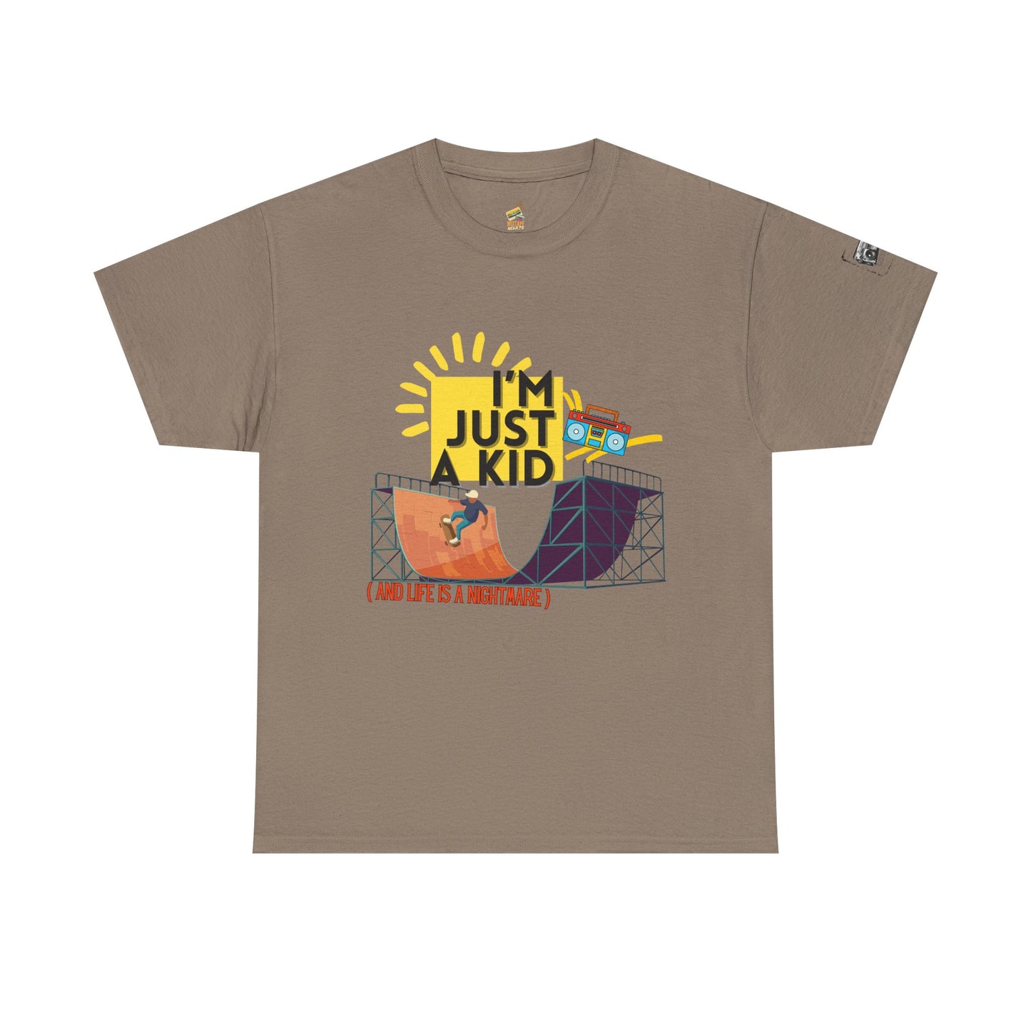 “I’m Just a Kid” – 90s Pop Punk Throwback Tee - Perfect for Concerts, Parties, Casual Wear, Outdoor Activities, Gifts - Mixtape Hearts