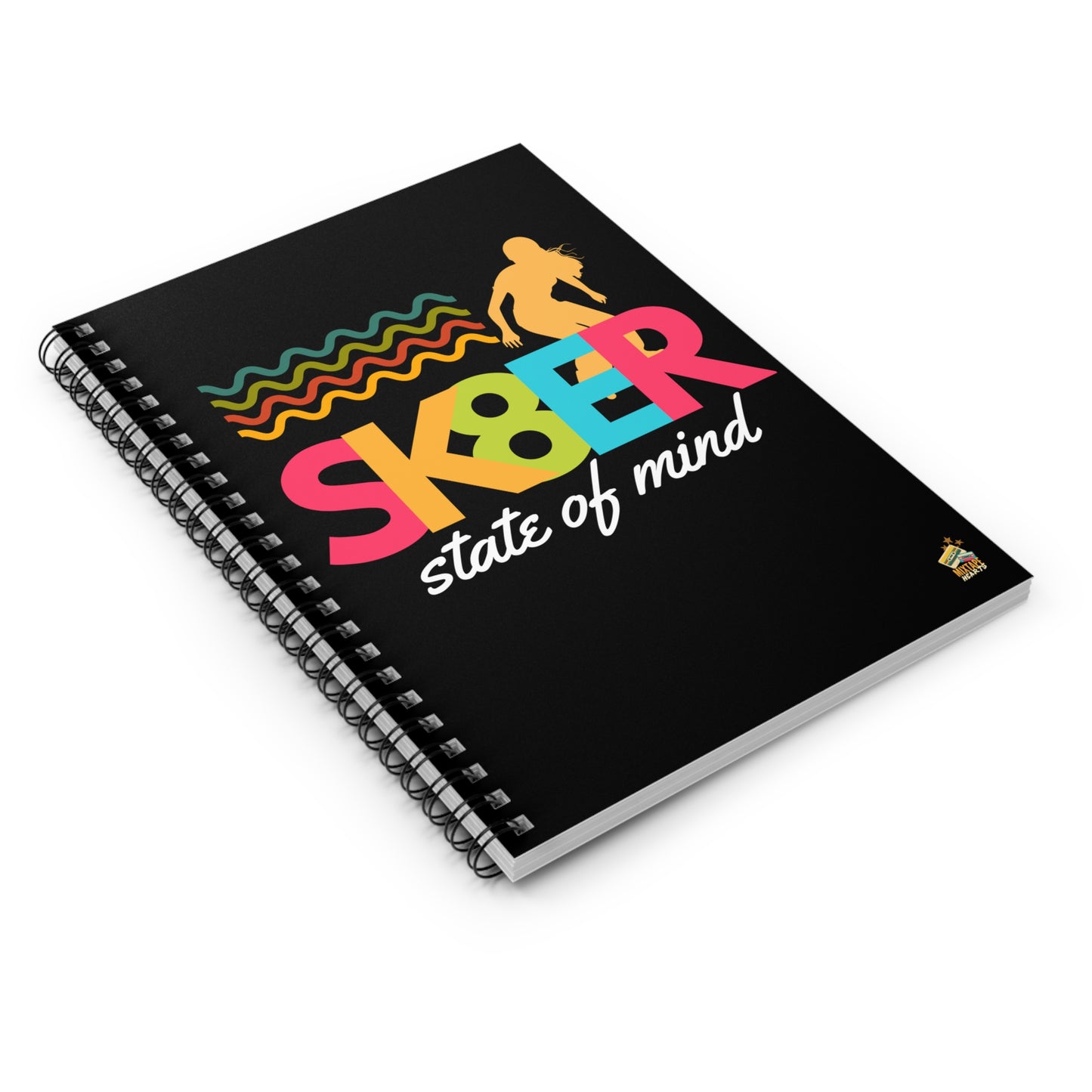 Sk8er State of Mind – Rebellious Thoughts Notebook – Sad Bops Journal– Funny Fan Journal– Nostalgia-Inspired Journal - Cute Stationery, Journal for Fans, Gift for Creatives, School Supplies, Writing Journal
