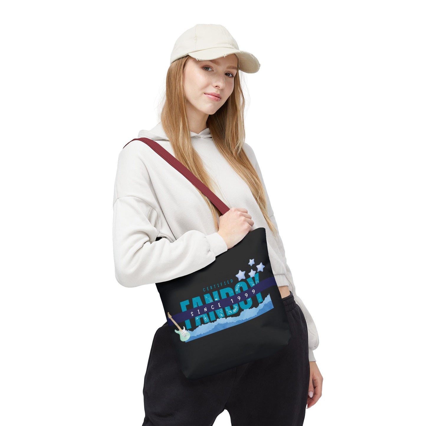 Certified Fanboy Since 1999 – Pop Music Tote Bag – Nostalgic Music Tote - Mixtape Hearts