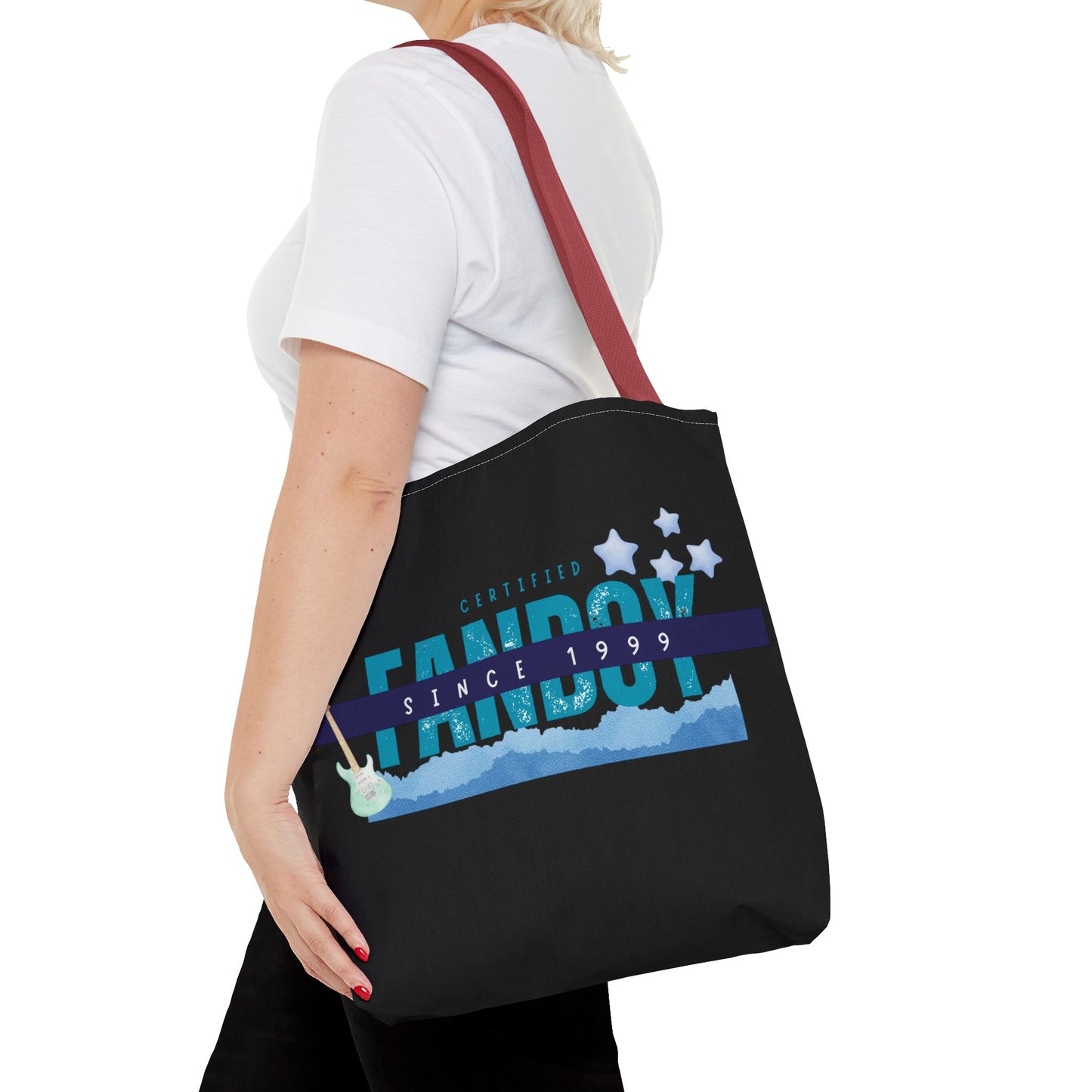 Certified Fanboy Since 1999 – Pop Music Tote Bag – Nostalgic Music Tote - Mixtape Hearts