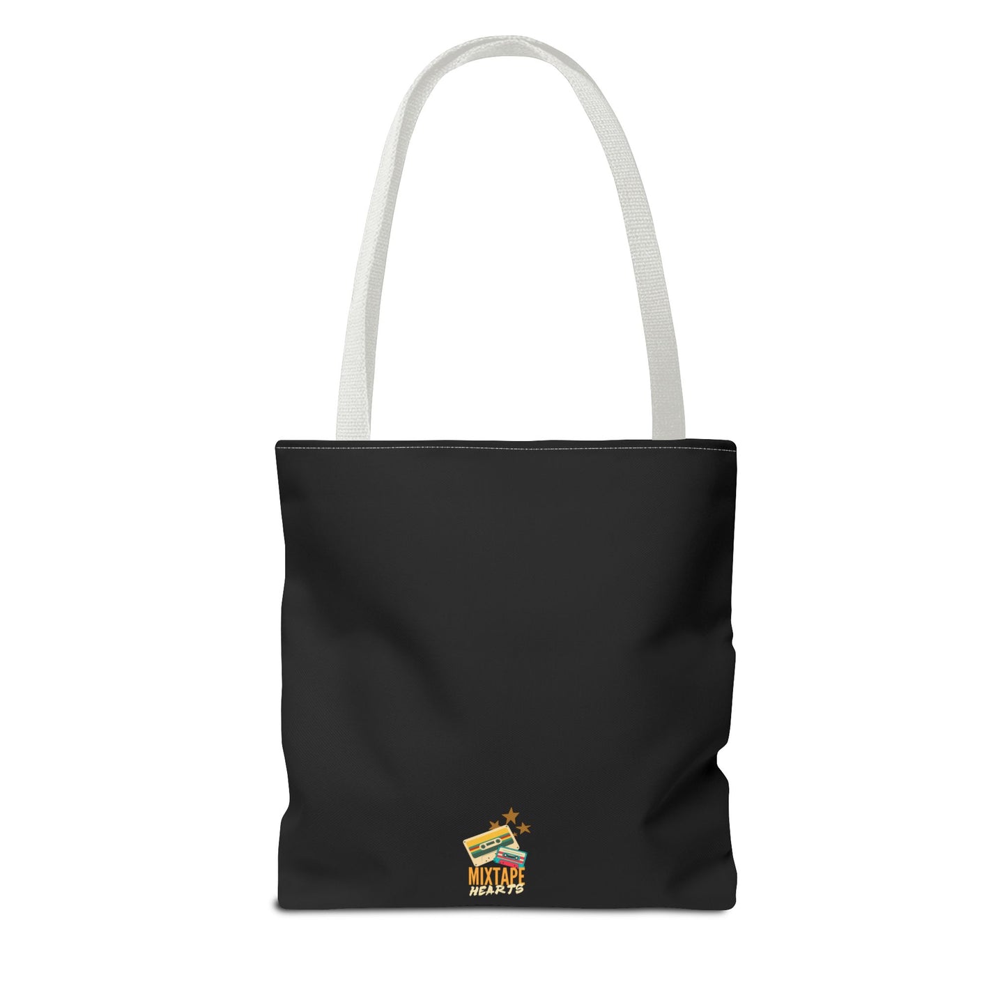 Pop Royalty – Nostalgic Music Tote - Mixtape Hearts