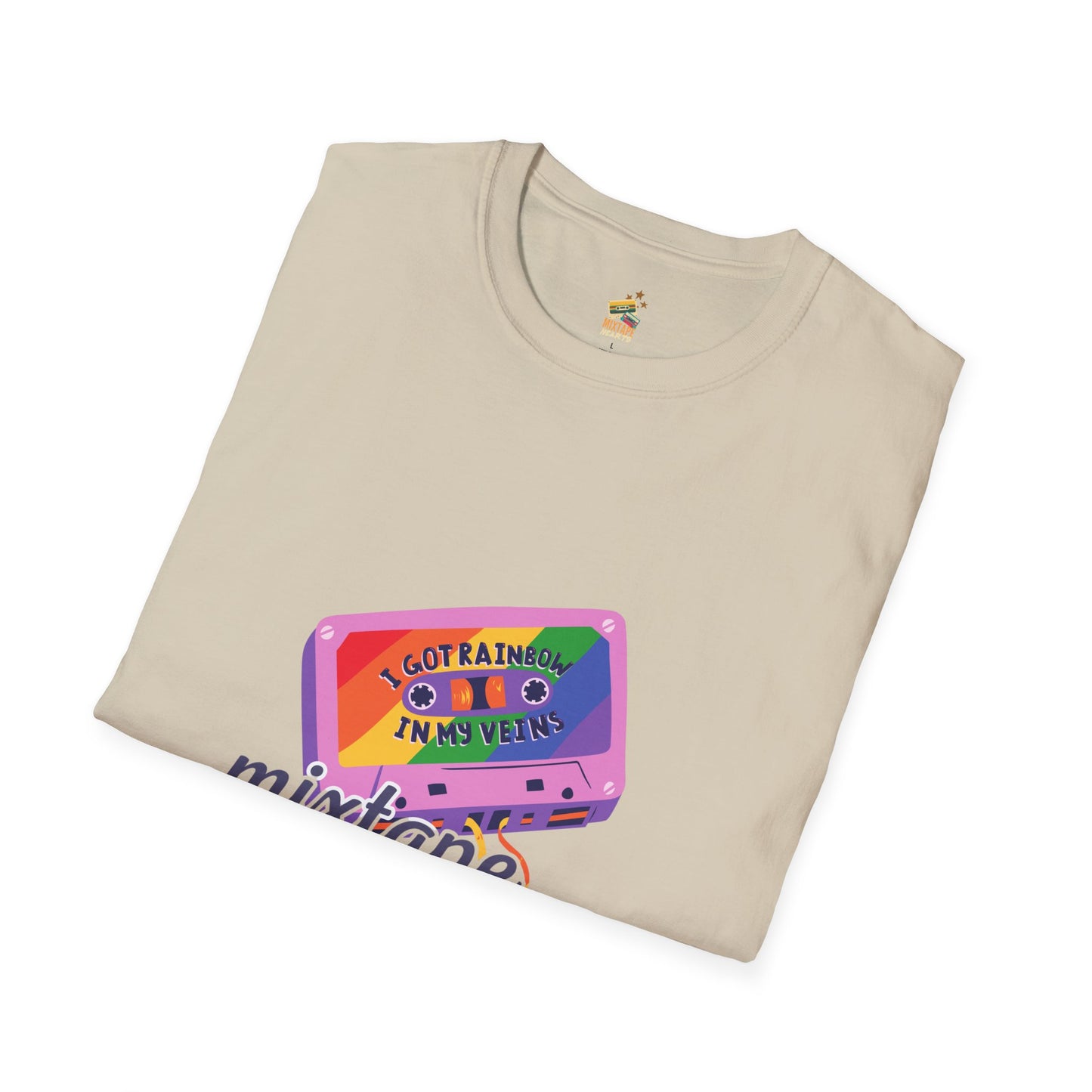 Raised on Boybands & Burnt CDs – Unisex T-Shirt– 90s Nostalgia Unisex Tee| Gift for Walkman Fans, Vintage Style Tee, Casual Wear, Concert Outfit, Unisex Apparel - Mixtape Hearts