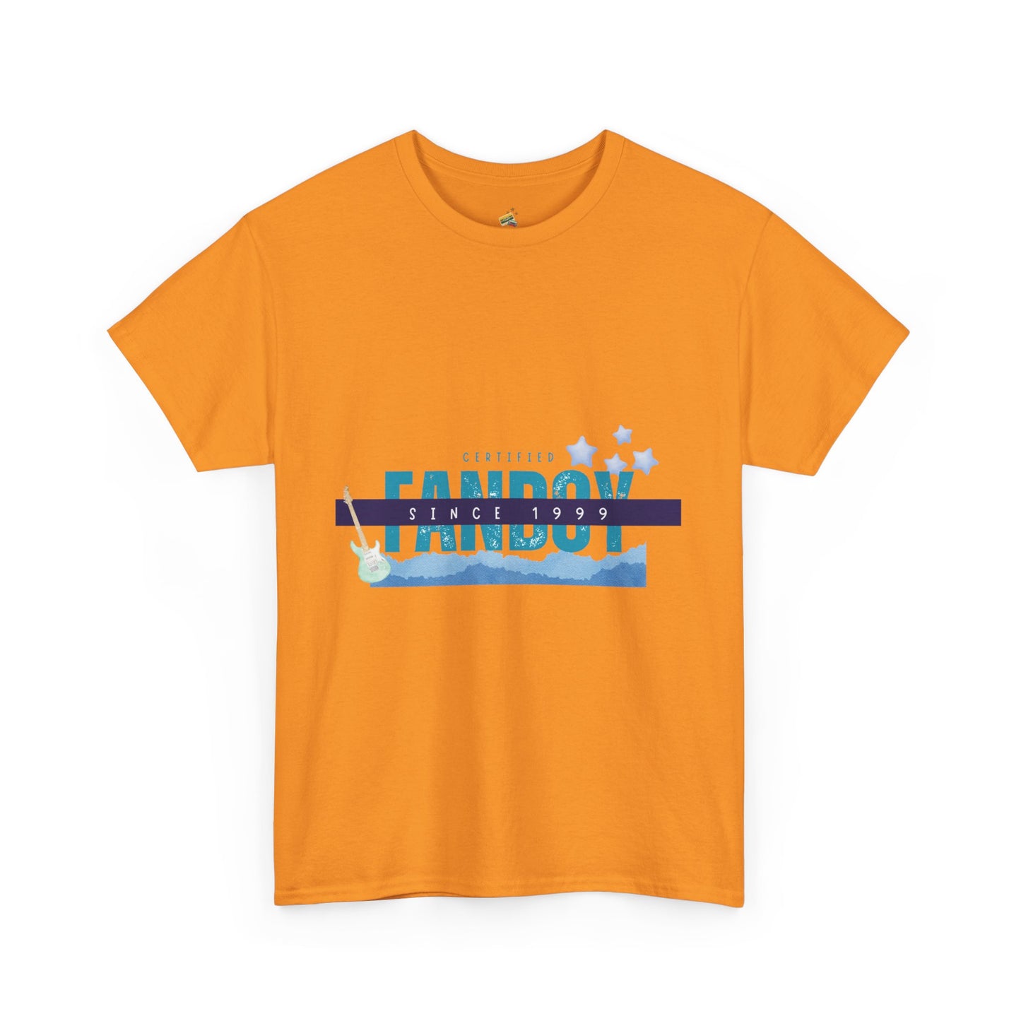 Certified Fanboy Since 1999 – Retro Pop Music Tee, Casual Tee, Graphic T-Shirt, Gift for Fans, Summer Wear, Everyday Comfort - Mixtape Hearts