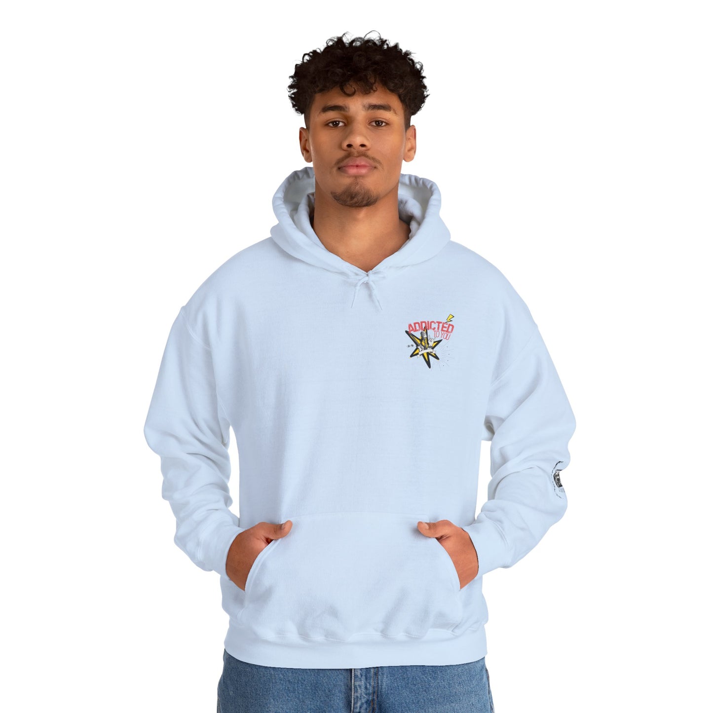 "Addicted to You" – Hoodie for the Lovesick & Lyrical - Addicted to You, Cute Gift for Her, Stylish Streetwear, Cozy Layering Piece, Unique Graphic Hoodie