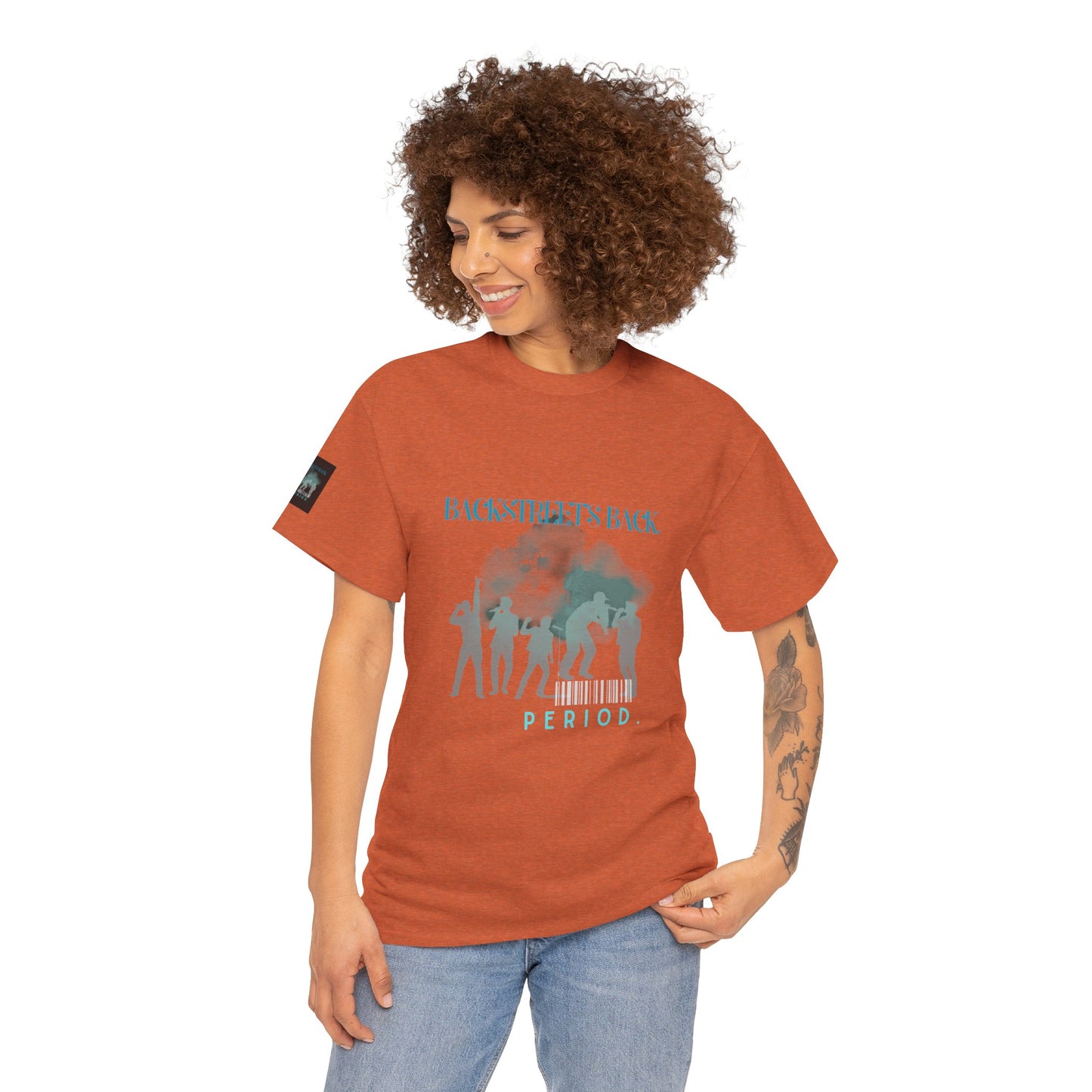 90s Pop Nostalgia Unisex Tee - Backstreet's Back Design - Mixtape Hearts