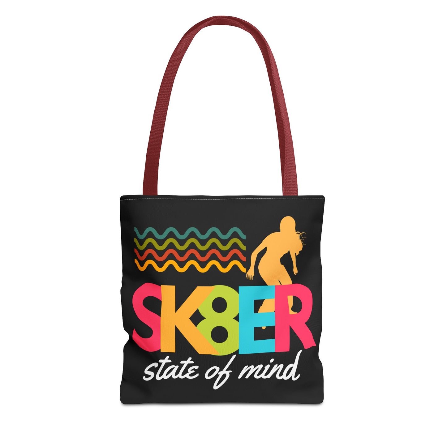 Sk8er State of Mind – Skatecore Tote Bag– Loud & Cute Tote Bag – Emotional Era Tote Bag– Retro Music Tote – Pop Music Tote Bag – Nostalgic Music Tote - Mixtape Hearts