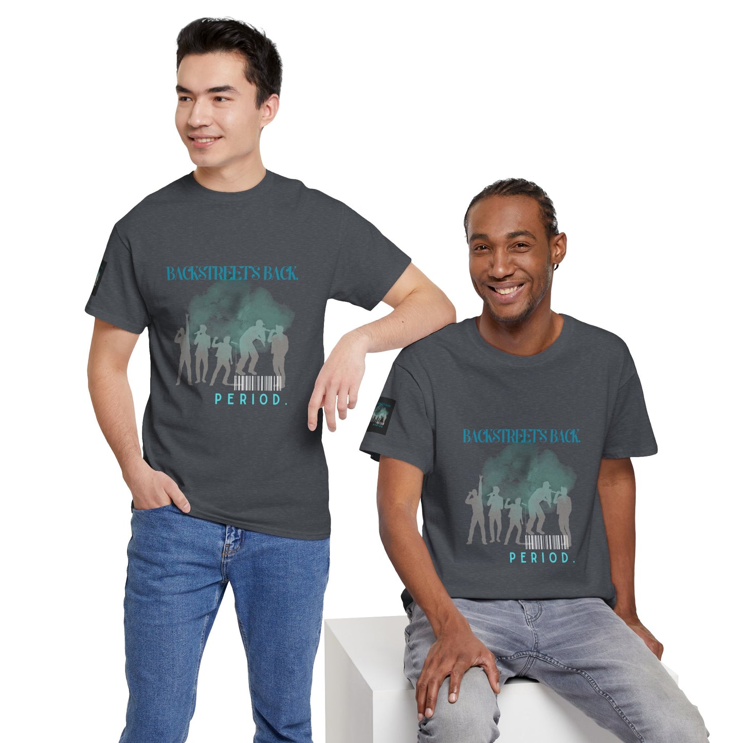 90s Pop Nostalgia Unisex Tee - Backstreet's Back Design - Mixtape Hearts
