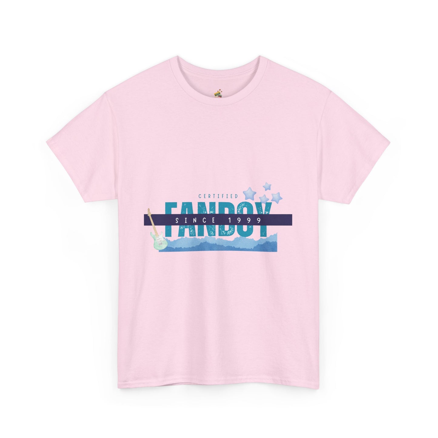 Certified Fanboy Since 1999 – Retro Pop Music Tee, Casual Tee, Graphic T-Shirt, Gift for Fans, Summer Wear, Everyday Comfort - Mixtape Hearts