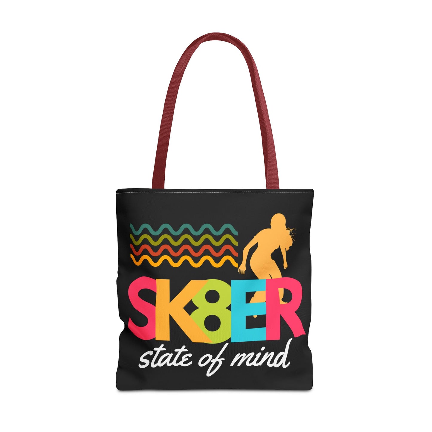 Sk8er State of Mind – Skatecore Tote Bag– Loud & Cute Tote Bag – Emotional Era Tote Bag– Retro Music Tote – Pop Music Tote Bag – Nostalgic Music Tote - Mixtape Hearts