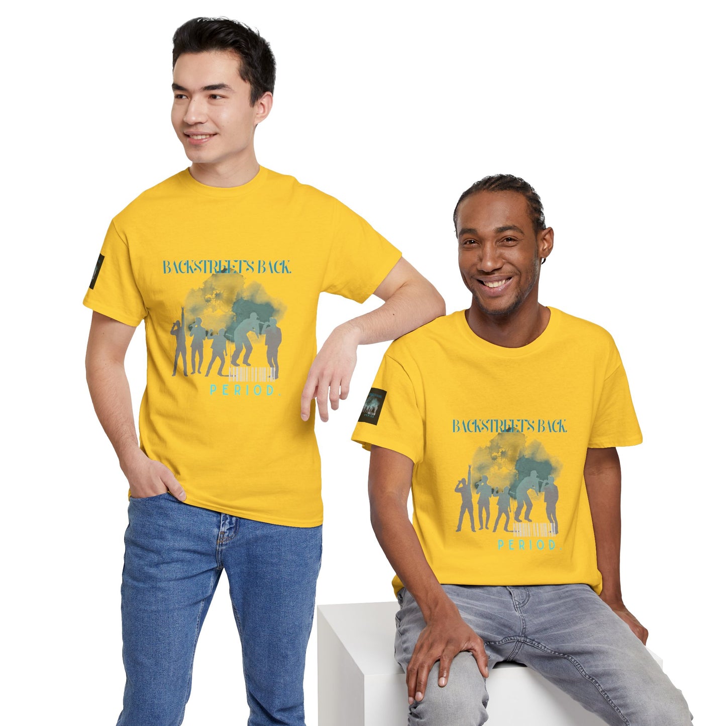 90s Pop Nostalgia Unisex Tee - Backstreet's Back Design - Mixtape Hearts