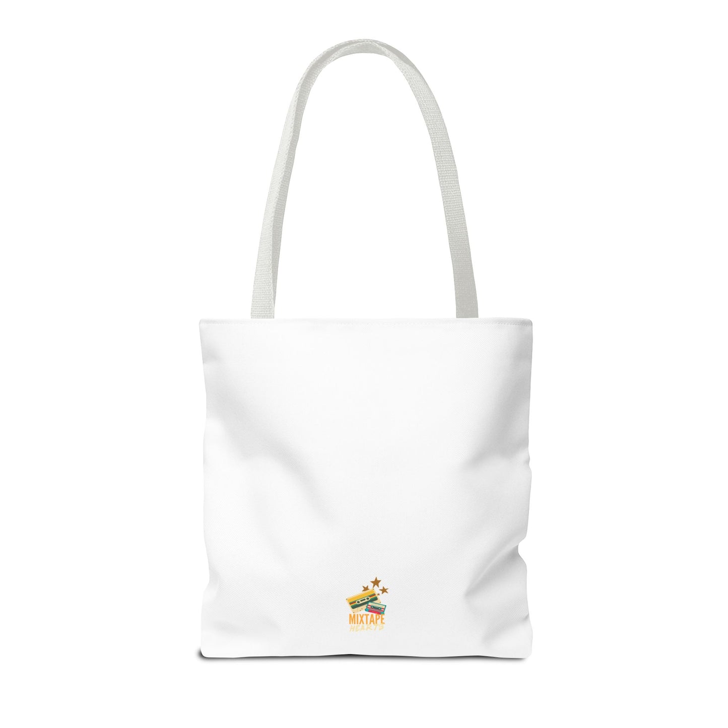My Playlist Was My Diary – Emotional Era Tote Bag - AOP, Fun and Stylish, Perfect for Music Lovers, Gift for Friends, Everyday Use, Beach Bag, Eco-Friendly - Mixtape Hearts