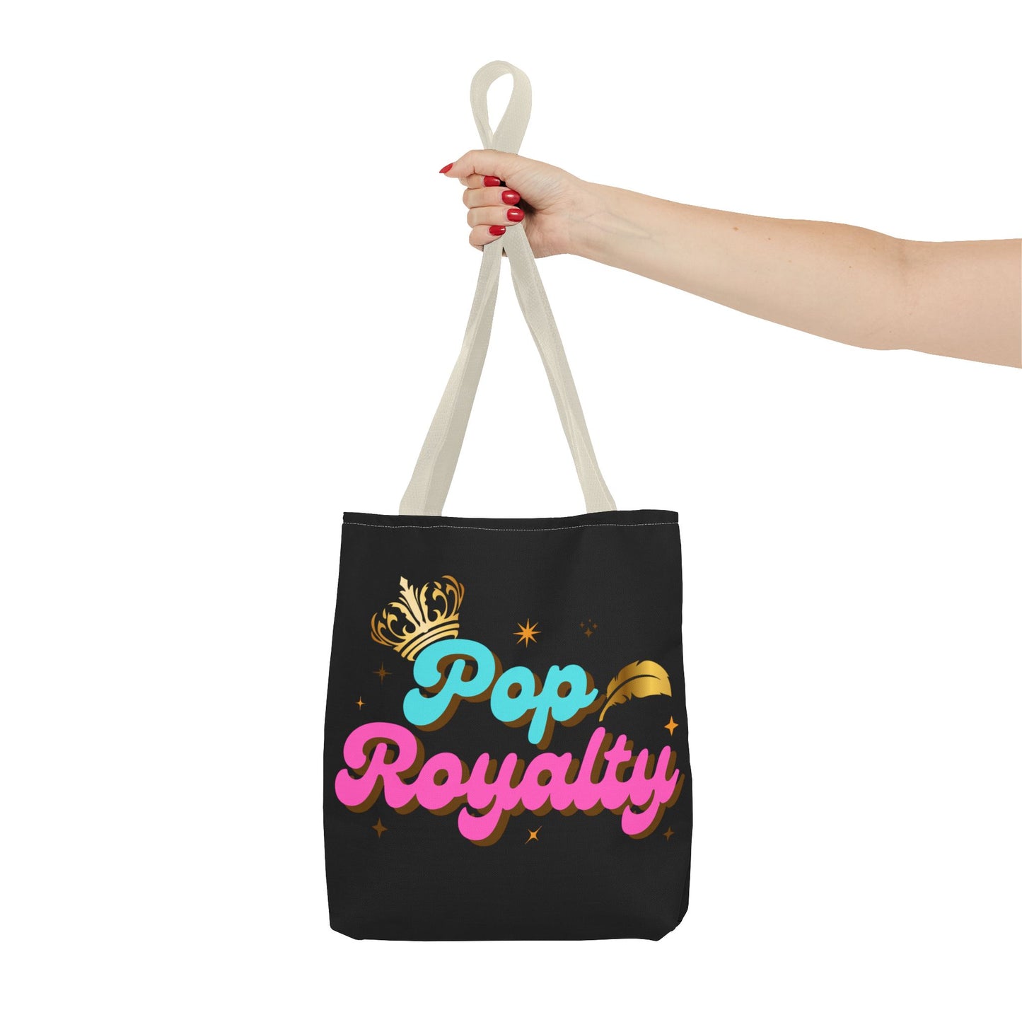 Pop Royalty – Nostalgic Music Tote - Mixtape Hearts