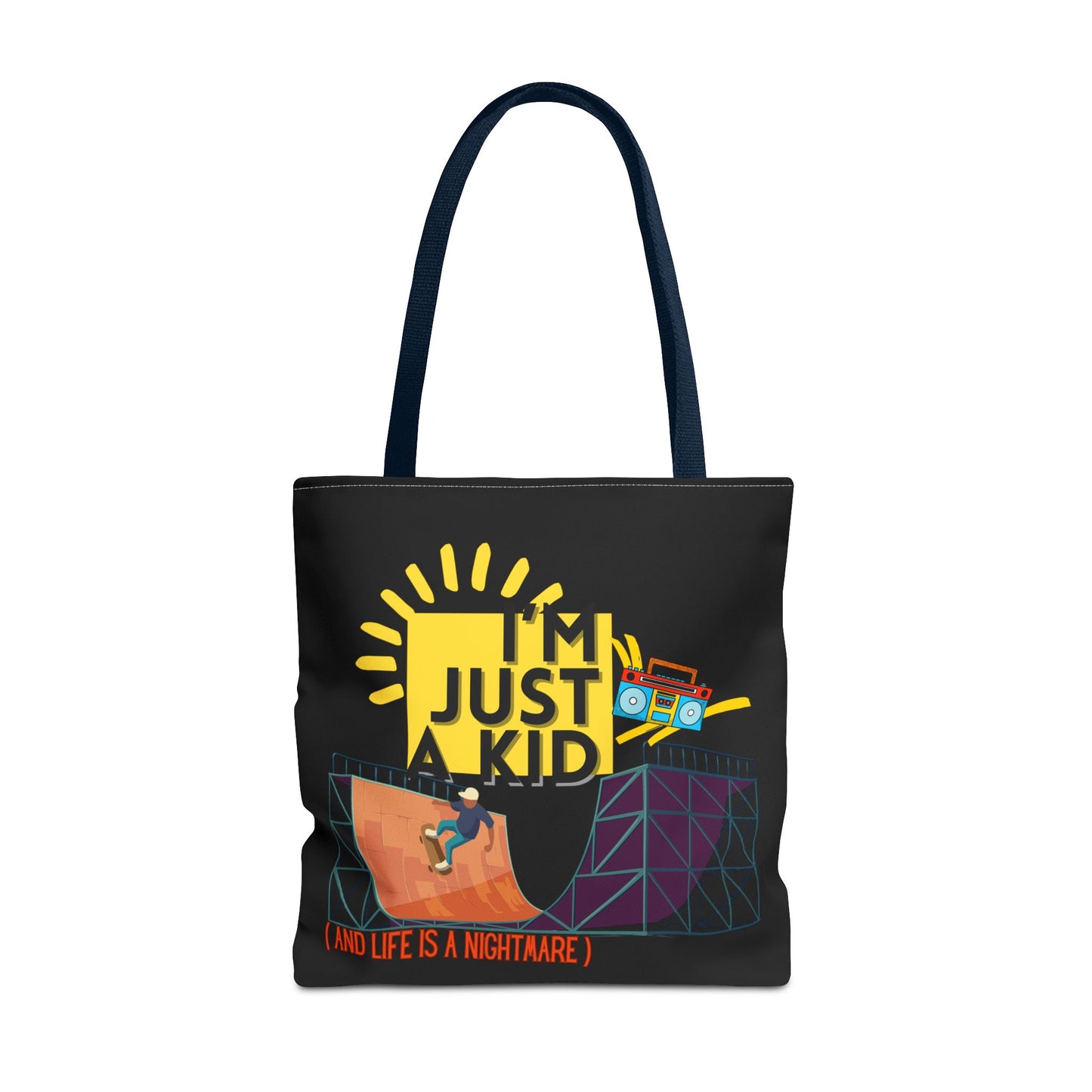 “I’m Just a Kid” Emotional Baggage Tote - Mixtape Hearts