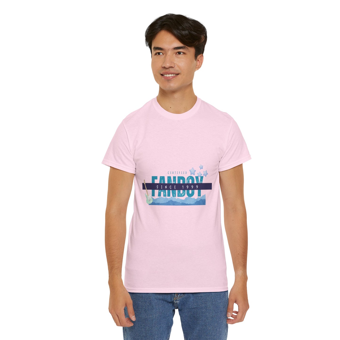 Certified Fanboy Since 1999 – Retro Pop Music Tee, Casual Tee, Graphic T-Shirt, Gift for Fans, Summer Wear, Everyday Comfort - Mixtape Hearts