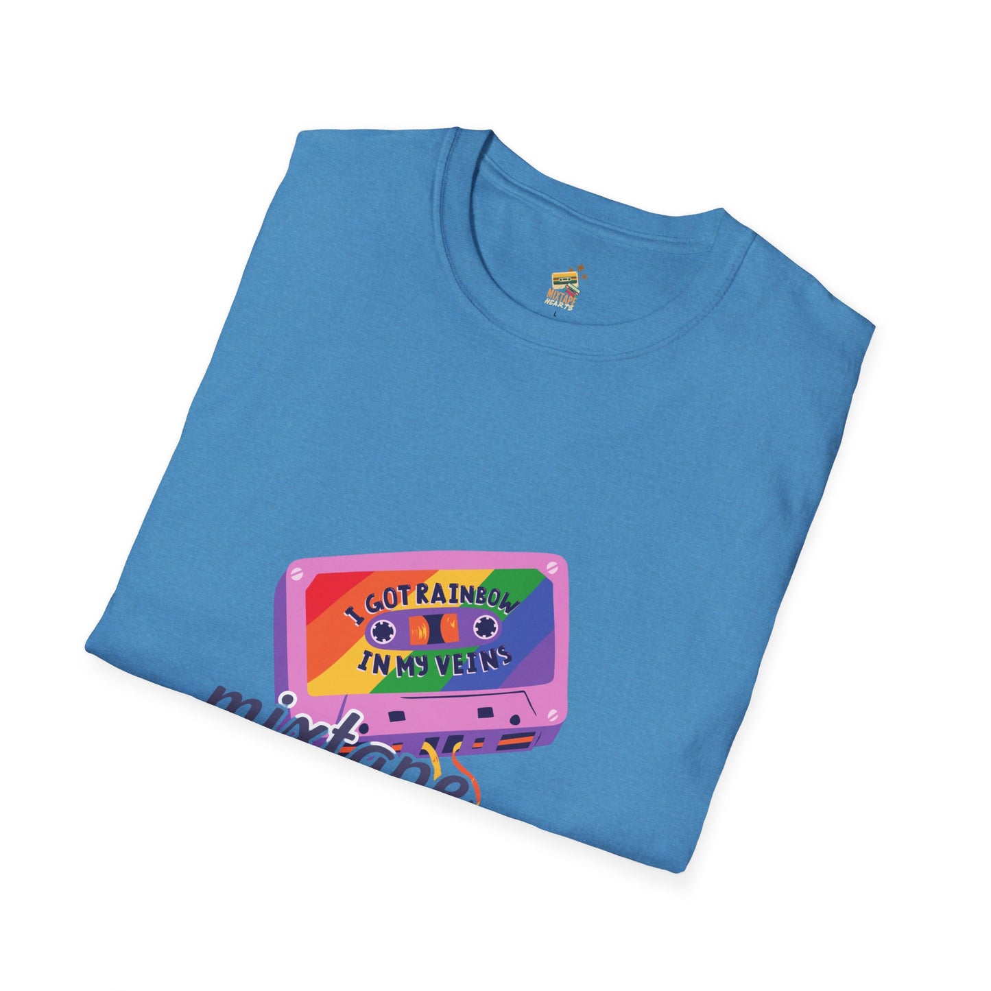 Raised on Boybands & Burnt CDs – Unisex T-Shirt– 90s Nostalgia Unisex Tee| Gift for Walkman Fans, Vintage Style Tee, Casual Wear, Concert Outfit, Unisex Apparel - Mixtape Hearts