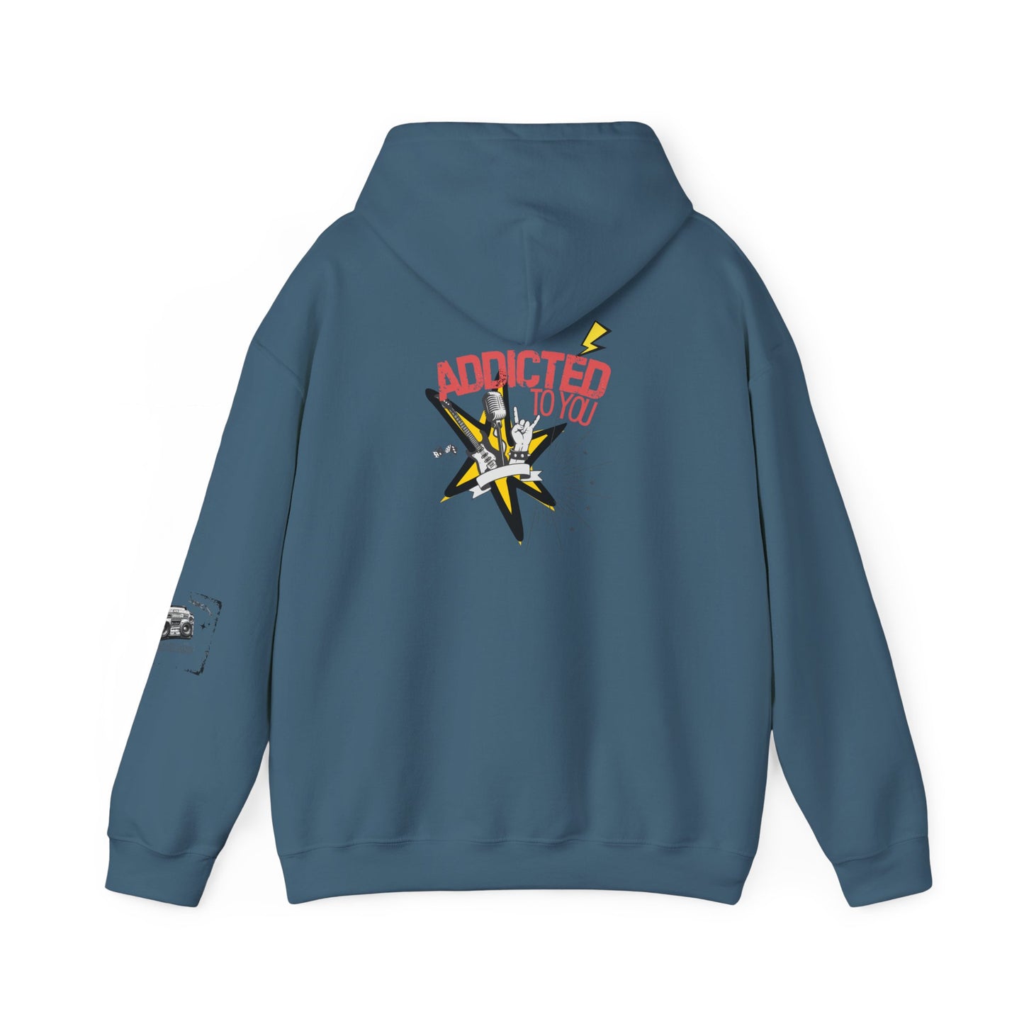 "Addicted to You" – Hoodie for the Lovesick & Lyrical - Addicted to You, Cute Gift for Her, Stylish Streetwear, Cozy Layering Piece, Unique Graphic Hoodie