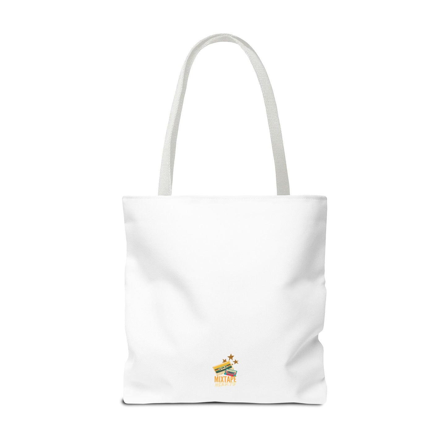 My Playlist Was My Diary – Emotional Era Tote Bag - AOP, Fun and Stylish, Perfect for Music Lovers, Gift for Friends, Everyday Use, Beach Bag, Eco-Friendly - Mixtape Hearts