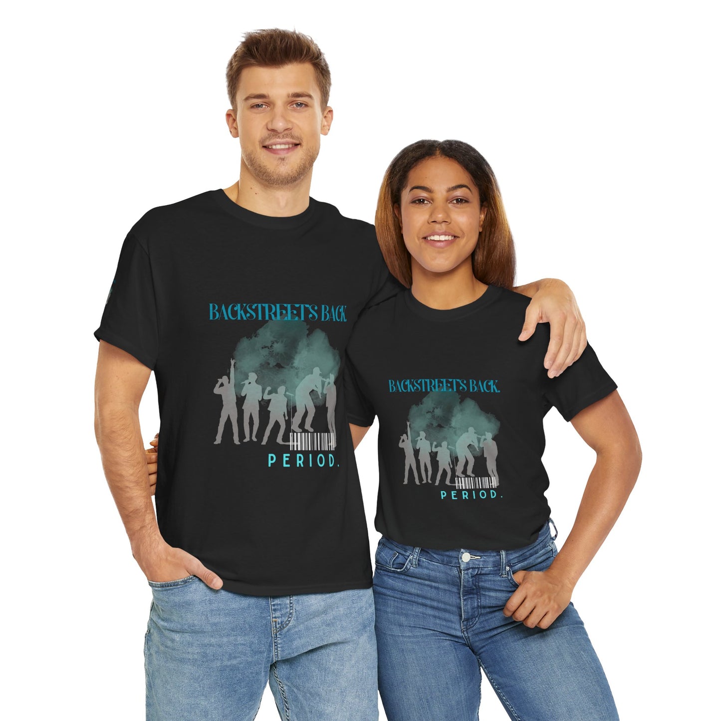 90s Pop Nostalgia Unisex Tee - Backstreet's Back Design - Mixtape Hearts