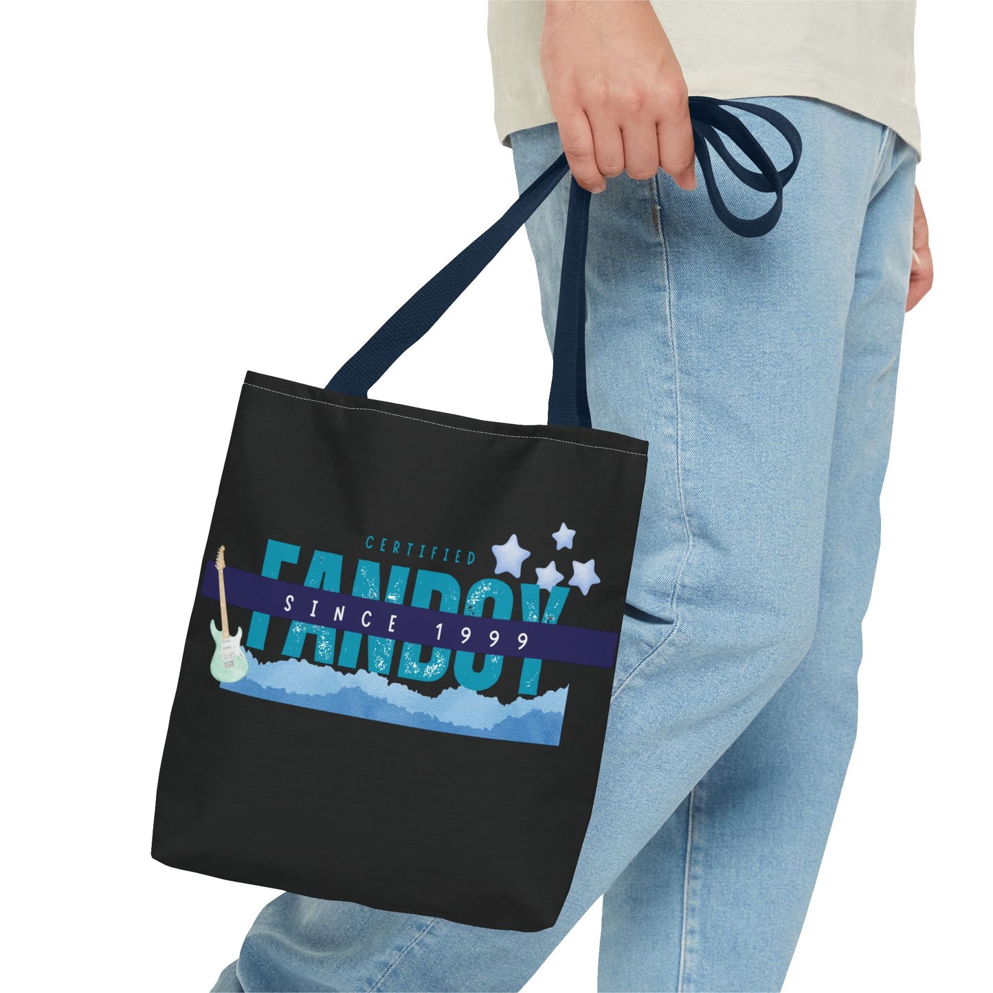 Certified Fanboy Since 1999 – Pop Music Tote Bag – Nostalgic Music Tote - Mixtape Hearts