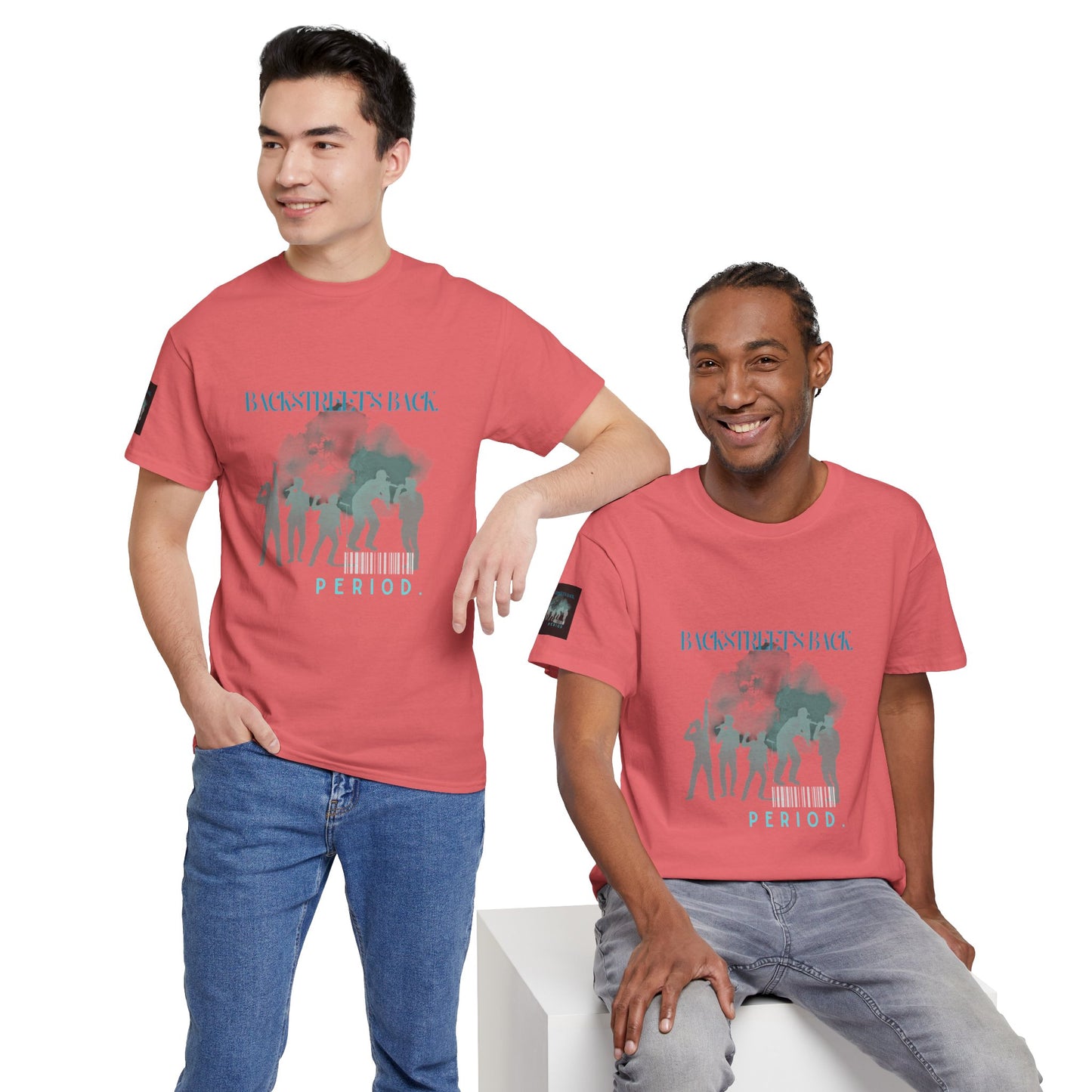 90s Pop Nostalgia Unisex Tee - Backstreet's Back Design - Mixtape Hearts