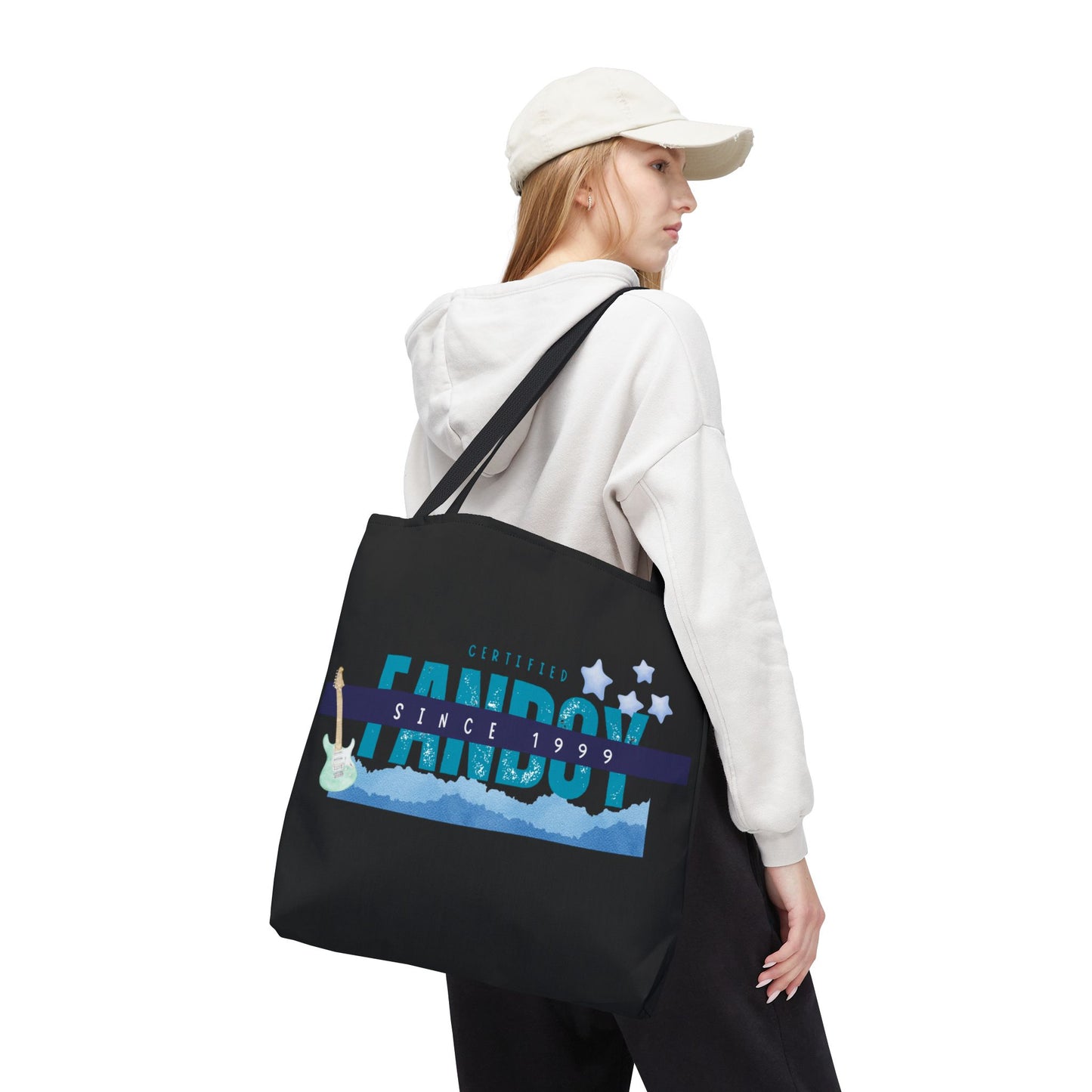 Certified Fanboy Since 1999 – Pop Music Tote Bag – Nostalgic Music Tote - Mixtape Hearts