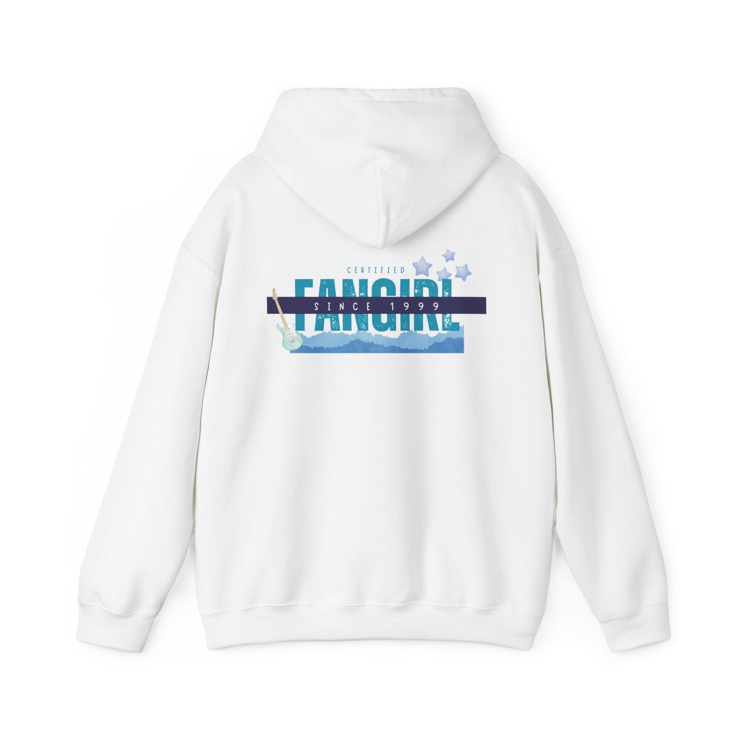 Certified Fangirl Since 1999 – Cozy Retro Hoodie – Stylish Streetwear, Cozy Layering Piece, Unique Graphic Hoodie - Mixtape Hearts