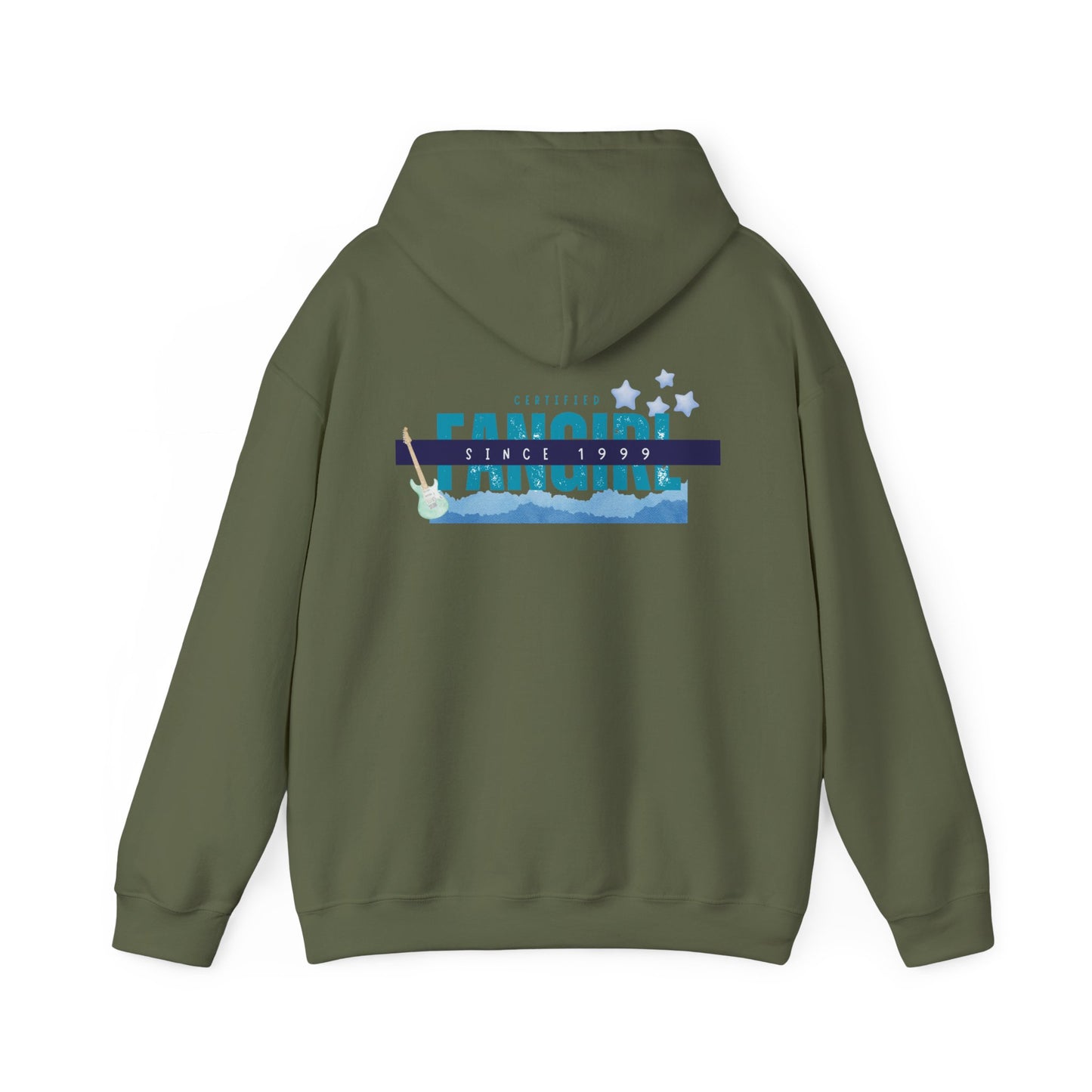 Certified Fangirl Since 1999 – Cozy Retro Hoodie – Stylish Streetwear, Cozy Layering Piece, Unique Graphic Hoodie - Mixtape Hearts
