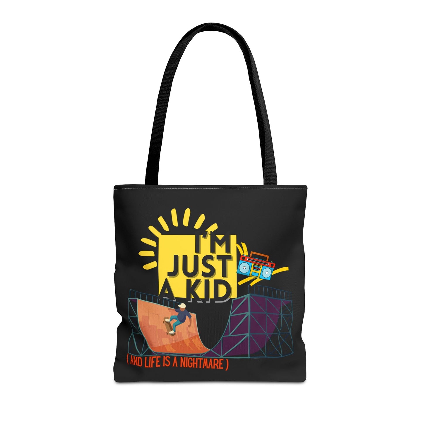 “I’m Just a Kid” Emotional Baggage Tote - Mixtape Hearts