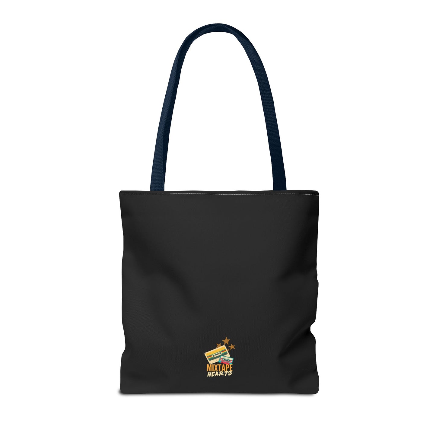"Addicted to You" – Emotional Baggage Carry-All Tote, Music Lover Gift, Rock & Roll Style, Concert Tote, Gift for Him/Her, Festival Essentials - Mixtape Hearts