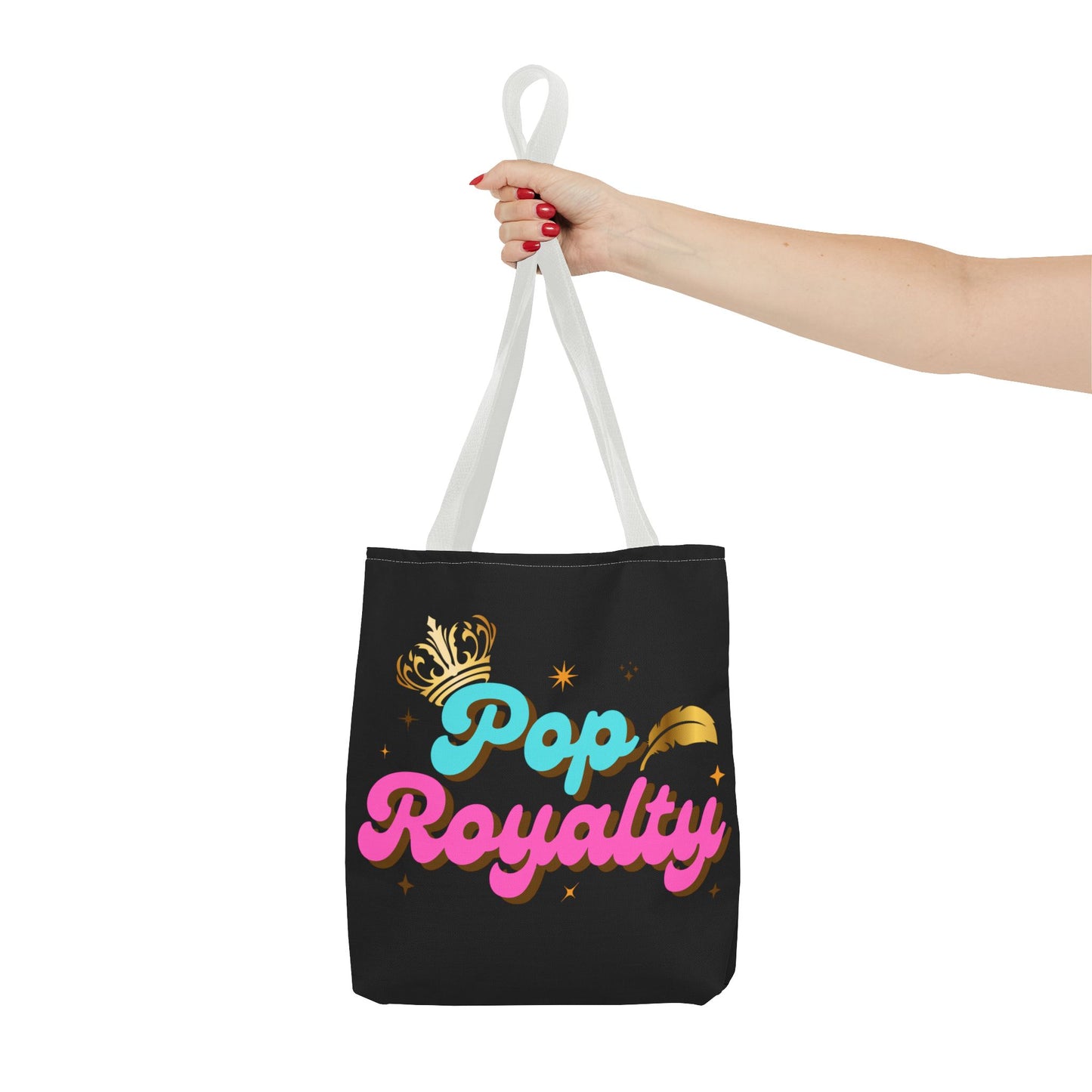 Pop Royalty – Nostalgic Music Tote - Mixtape Hearts