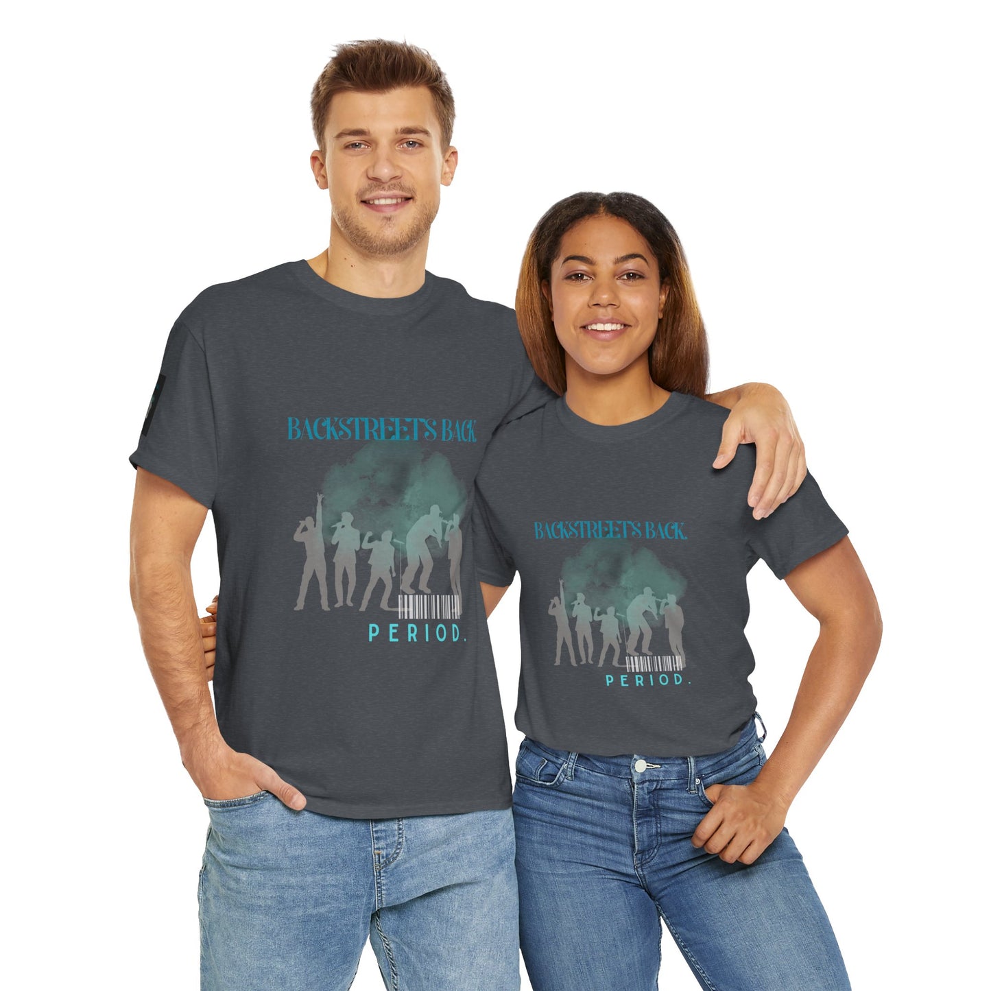 90s Pop Nostalgia Unisex Tee - Backstreet's Back Design - Mixtape Hearts