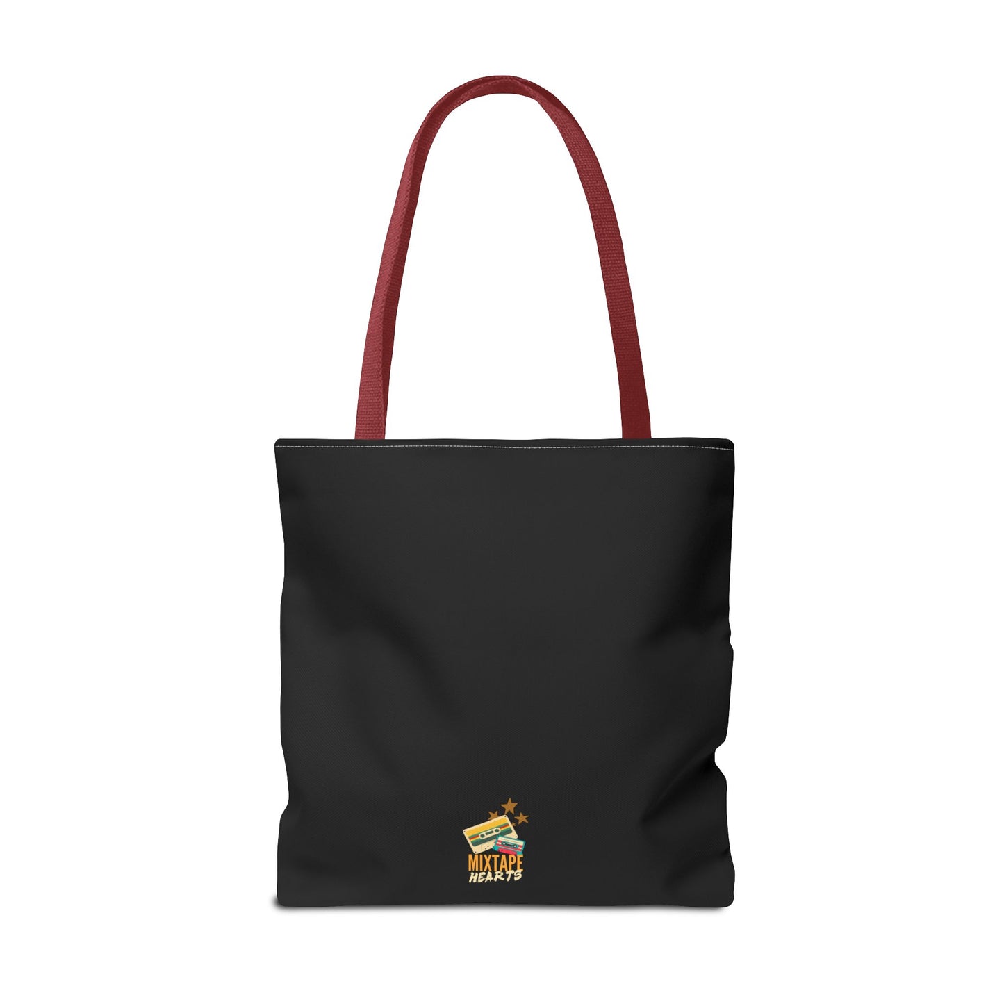 Pop Royalty – Nostalgic Music Tote - Mixtape Hearts