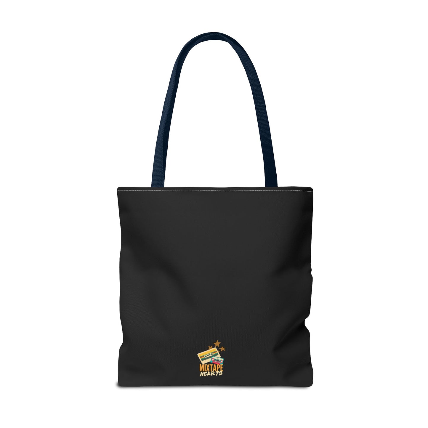 Pop Royalty – Nostalgic Music Tote - Mixtape Hearts