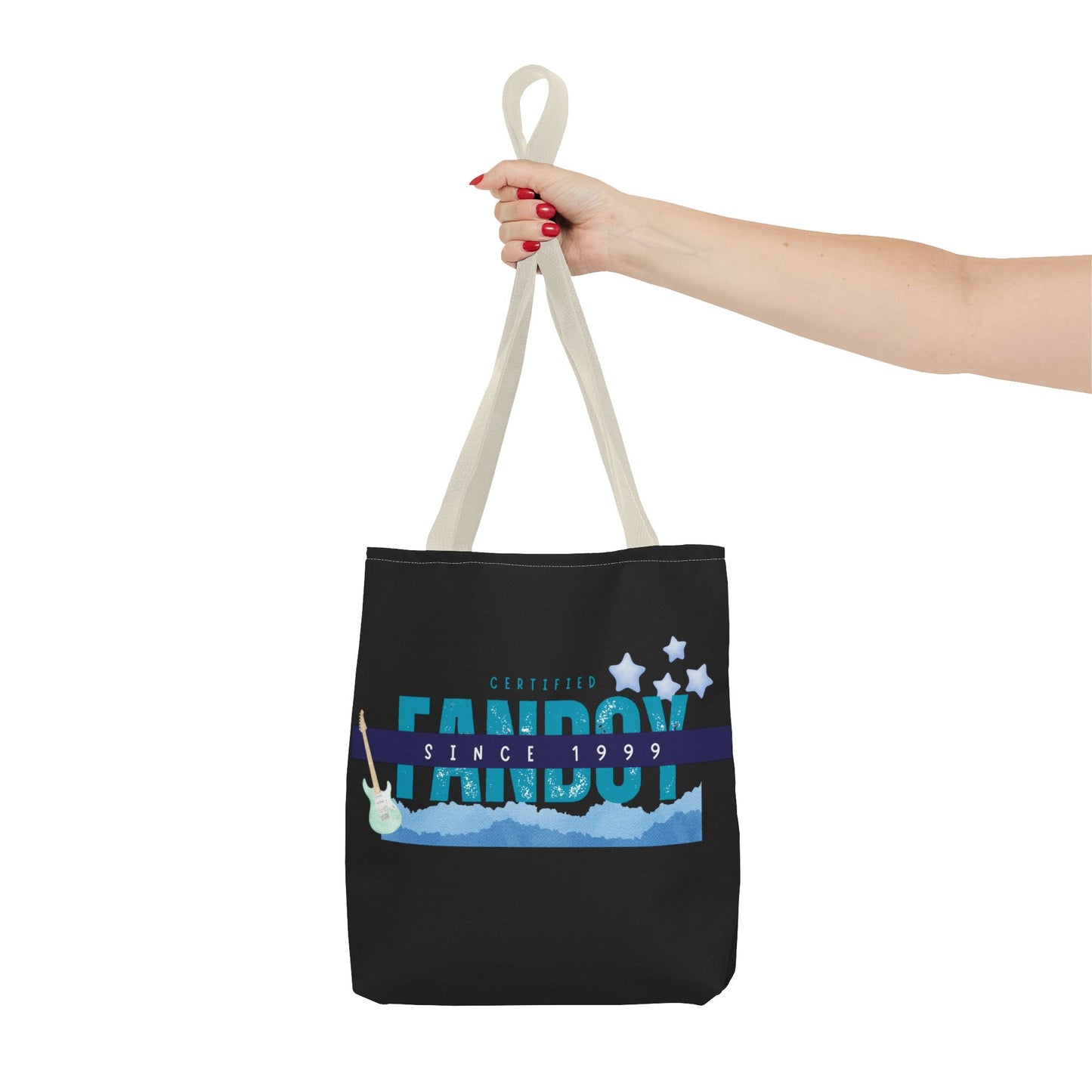 Certified Fanboy Since 1999 – Pop Music Tote Bag – Nostalgic Music Tote - Mixtape Hearts