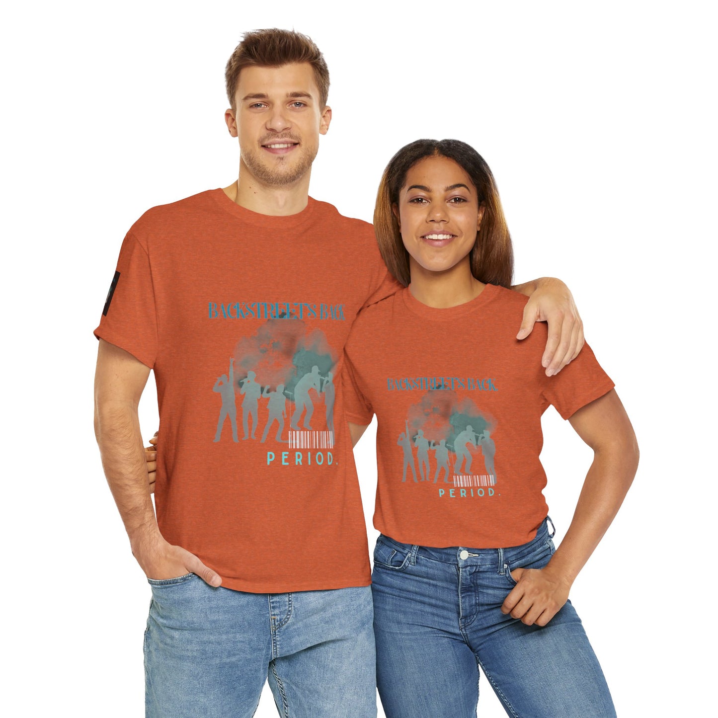 90s Pop Nostalgia Unisex Tee - Backstreet's Back Design - Mixtape Hearts