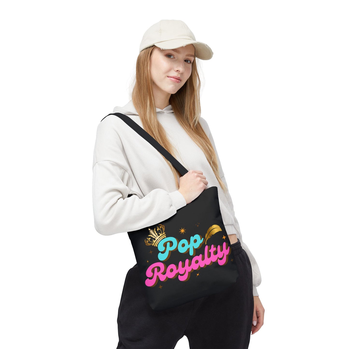 Pop Royalty – Nostalgic Music Tote