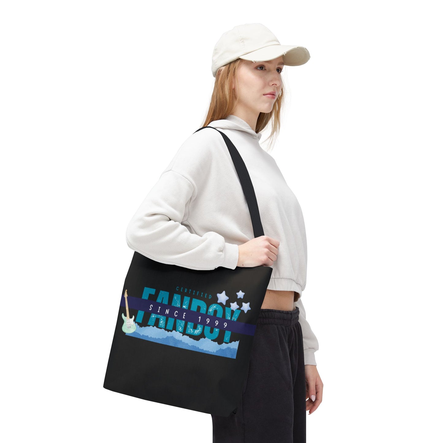 Certified Fanboy Since 1999 – Pop Music Tote Bag – Nostalgic Music Tote - Mixtape Hearts