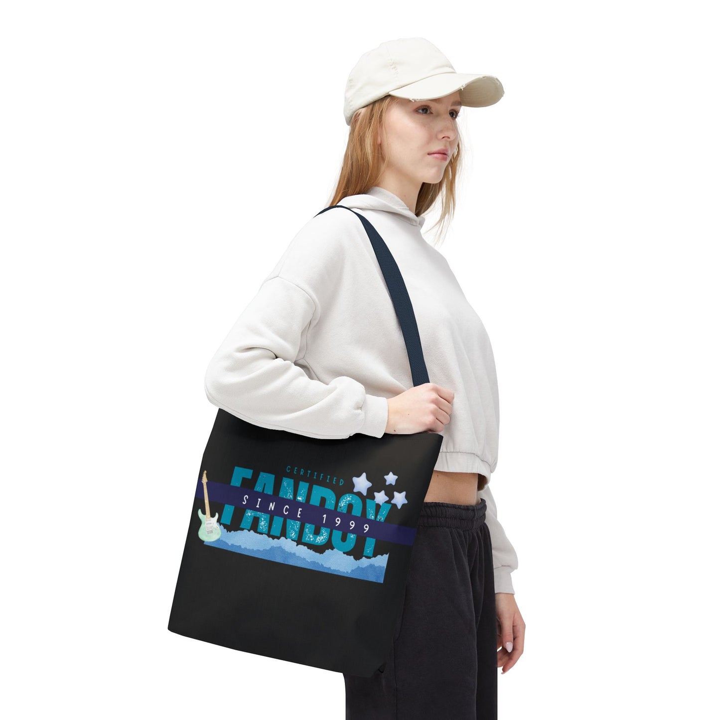 Certified Fanboy Since 1999 – Pop Music Tote Bag – Nostalgic Music Tote - Mixtape Hearts