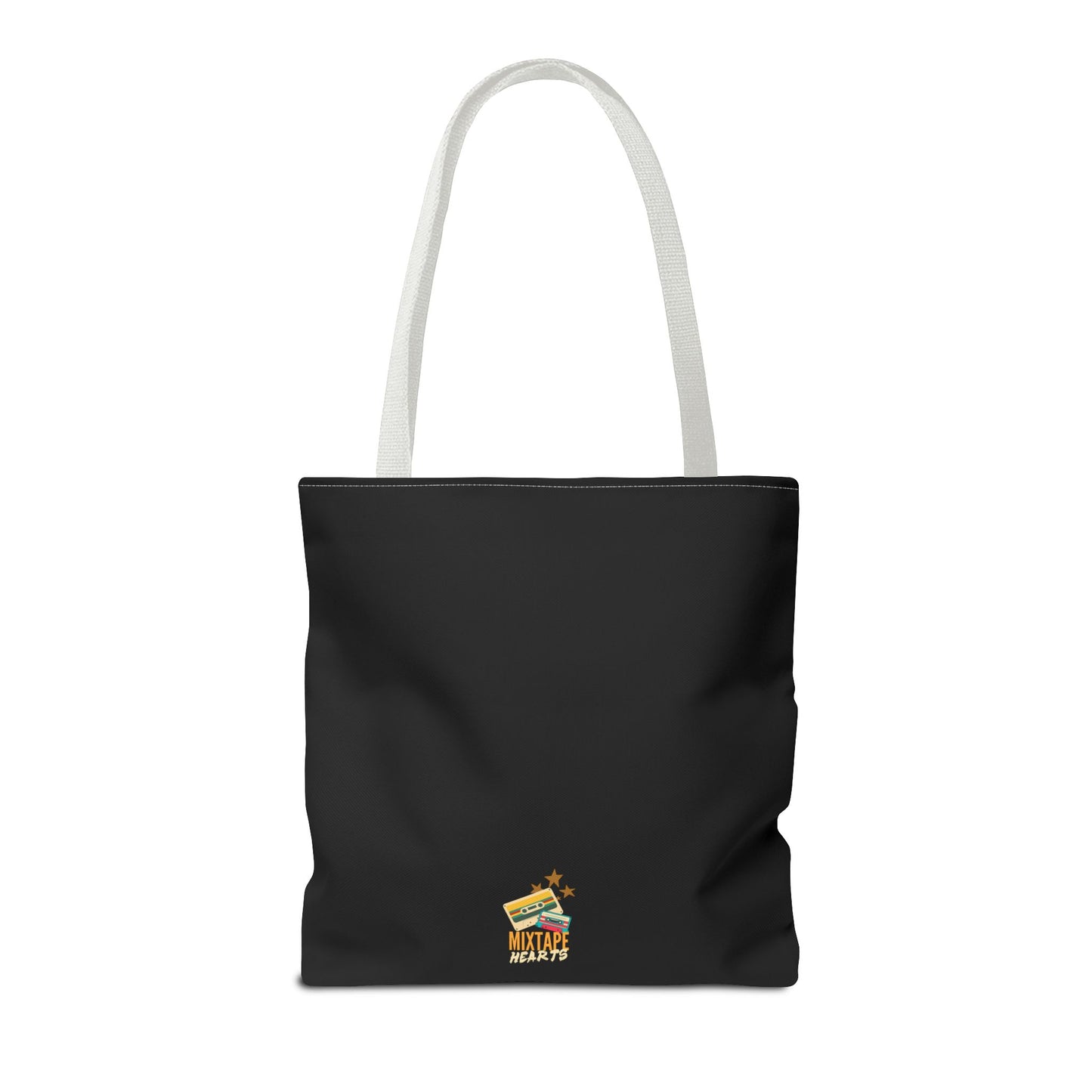 Pop Royalty – Nostalgic Music Tote - Mixtape Hearts