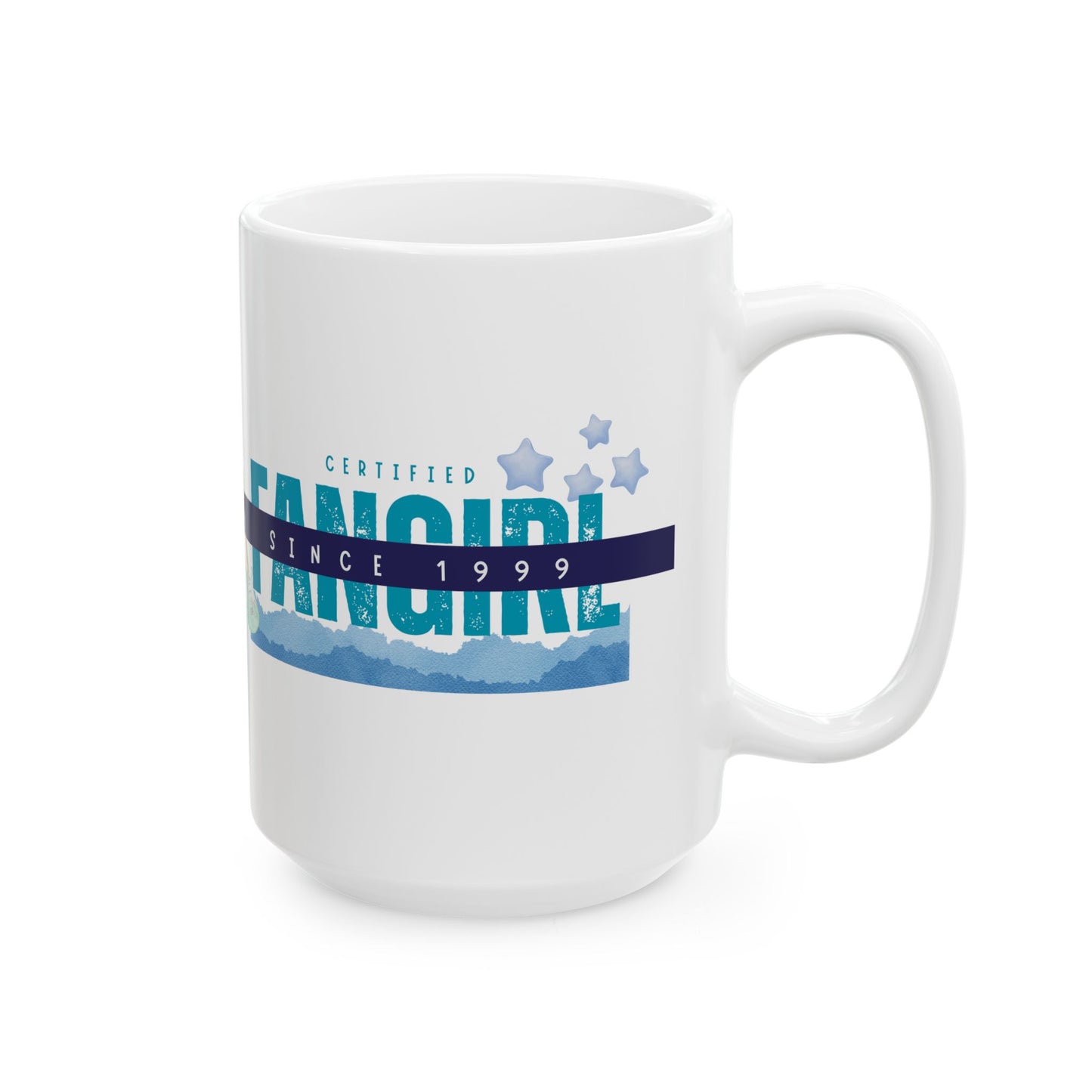 Certified Fangirl Since 1999 – Nostalgic Boyband Mug - Unique Gift for Music Lovers, Coffee Cup, Tea Mug, Personalized Gift, Musician's Essential - Mixtape Hearts
