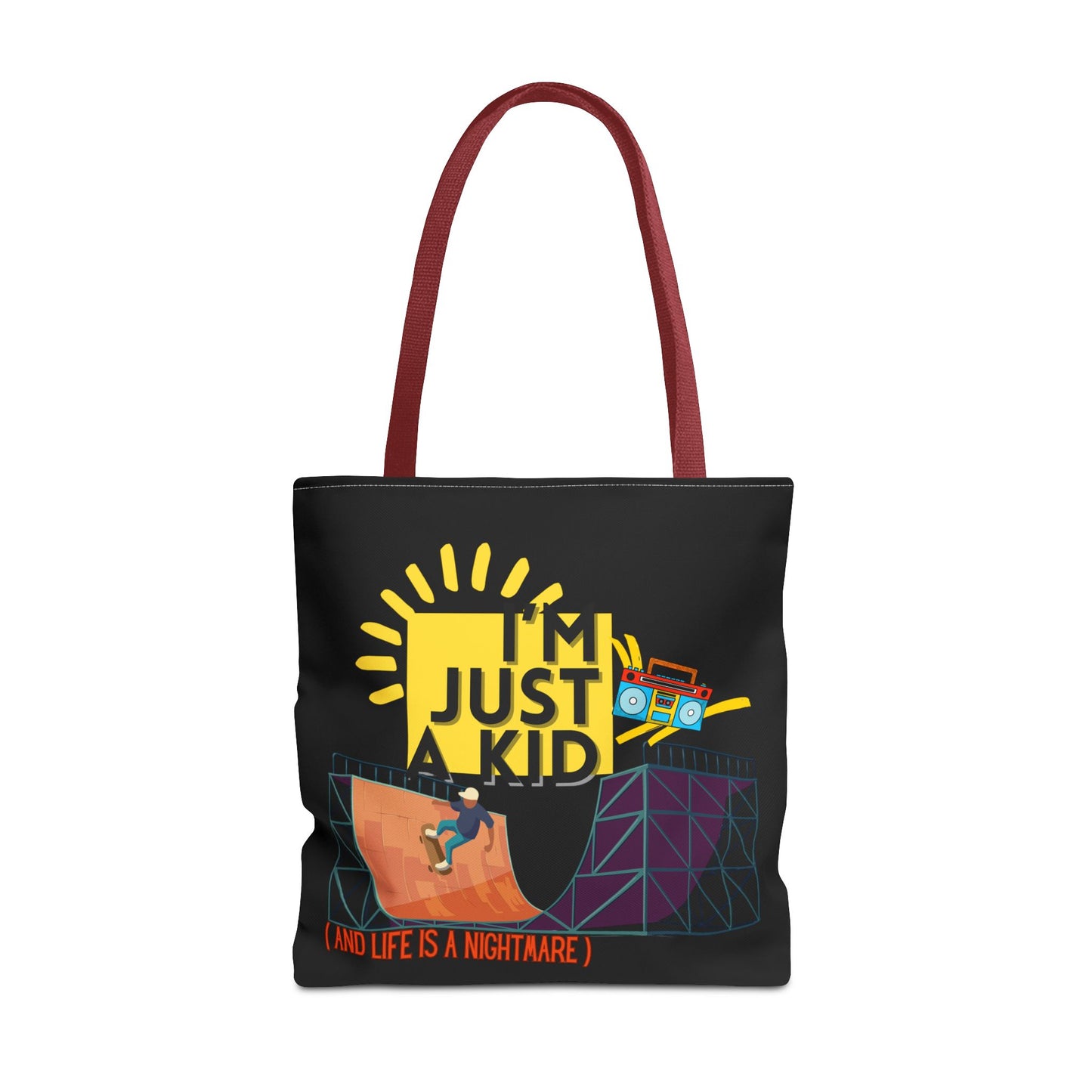 “I’m Just a Kid” Emotional Baggage Tote - Mixtape Hearts