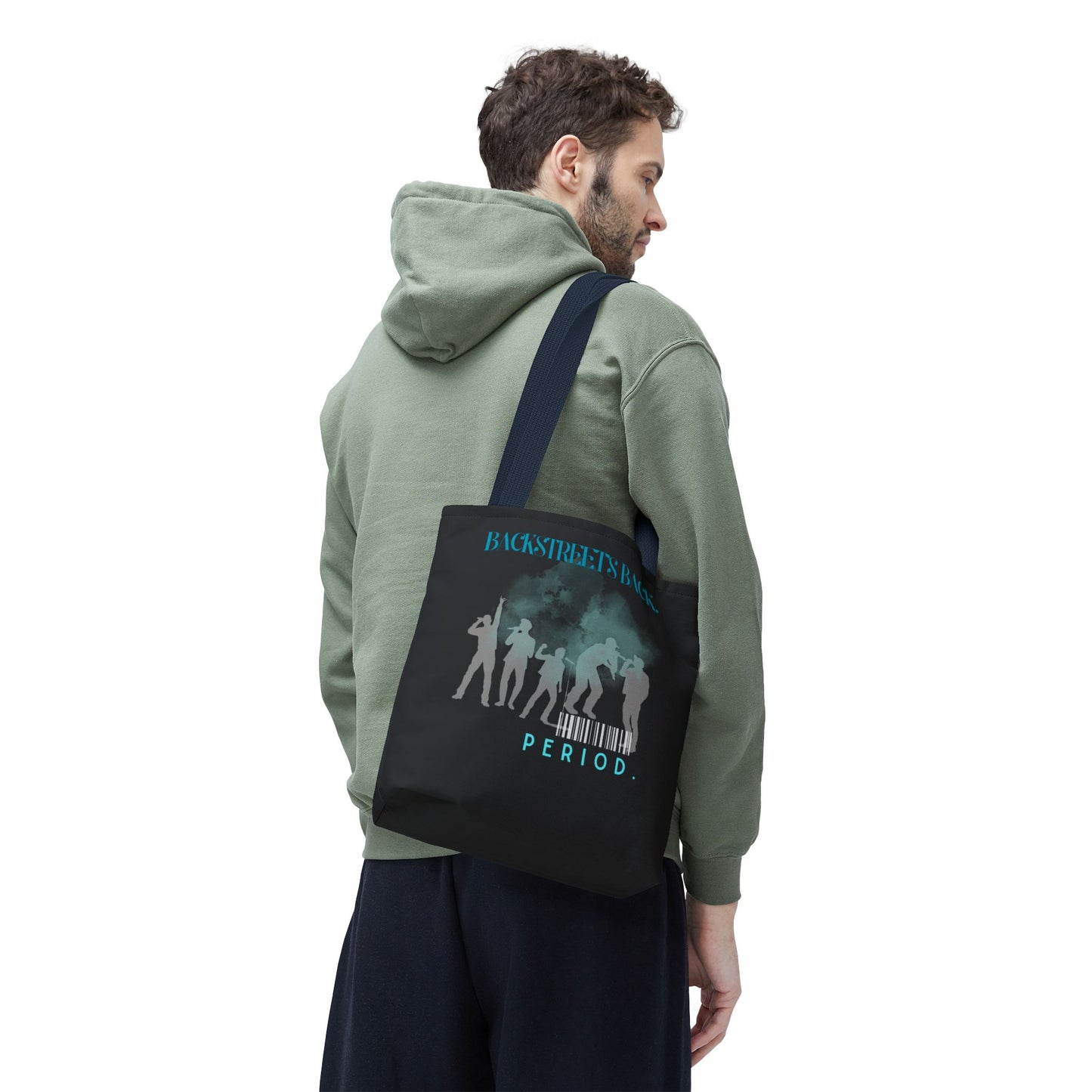 Tote Bag - Retro 90s Boyband Backstreet's Back Design - Mixtape Hearts