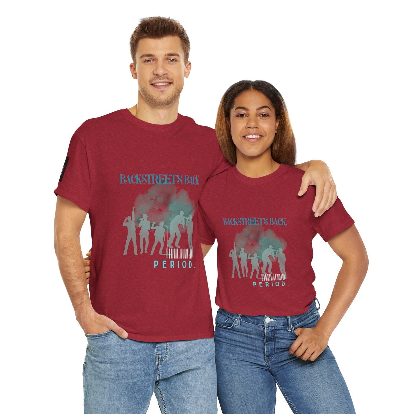 90s Pop Nostalgia Unisex Tee - Backstreet's Back Design - Mixtape Hearts