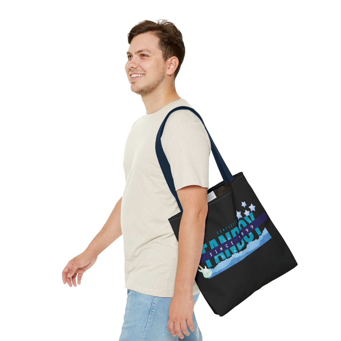 Certified Fanboy Since 1999 – Pop Music Tote Bag – Nostalgic Music Tote - Mixtape Hearts