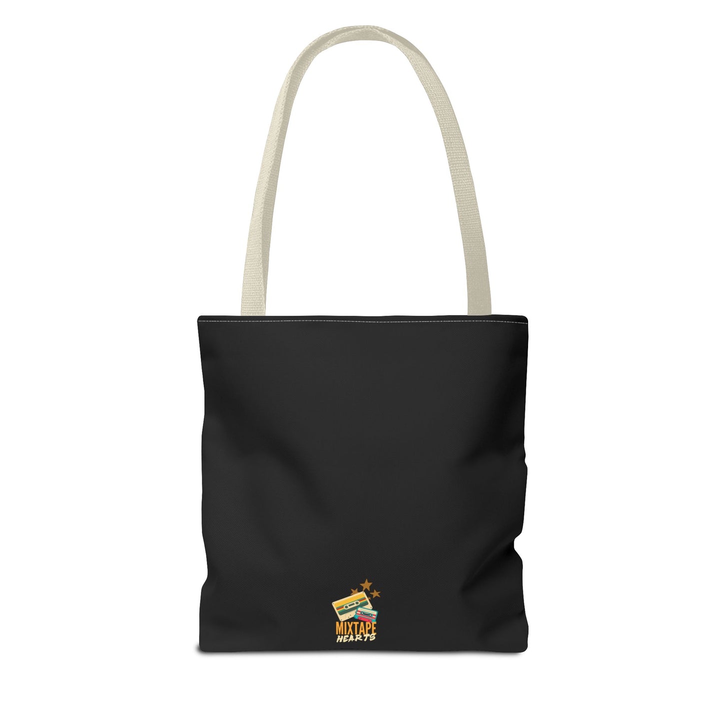 Pop Royalty – Nostalgic Music Tote - Mixtape Hearts