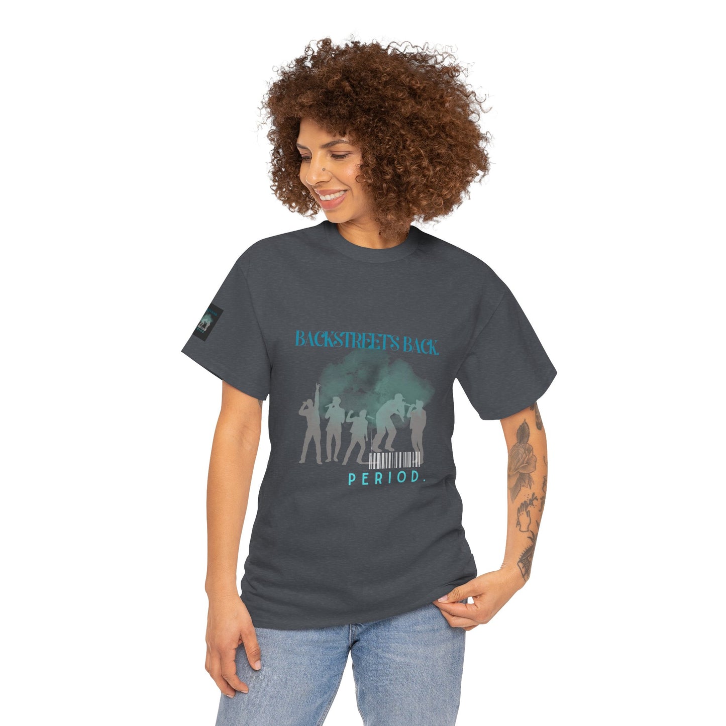90s Pop Nostalgia Unisex Tee - Backstreet's Back Design - Mixtape Hearts