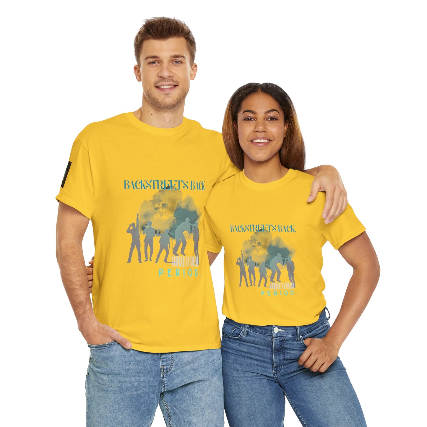 90s Pop Nostalgia Unisex Tee - Backstreet's Back Design - Mixtape Hearts